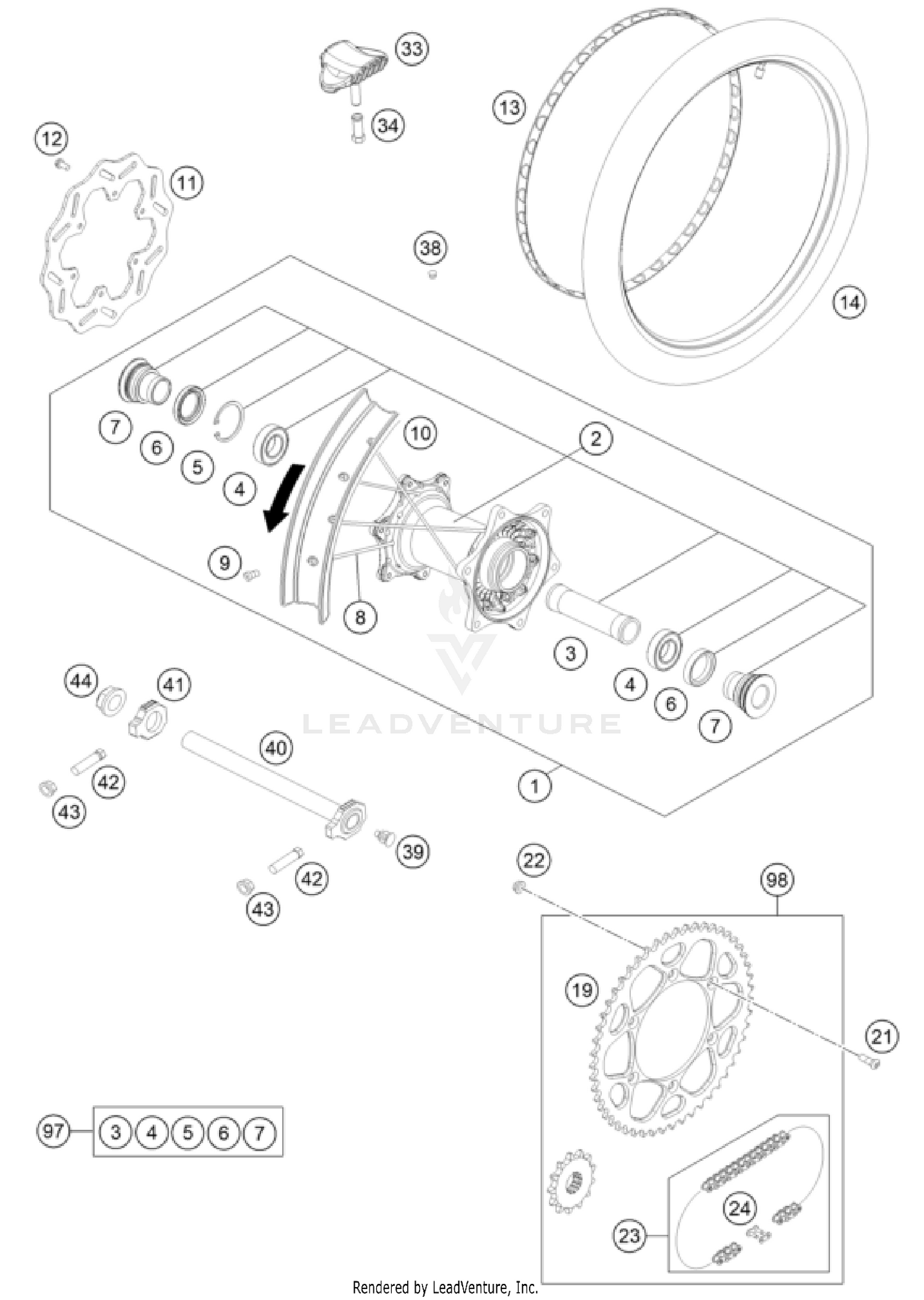 REAR WHEEL