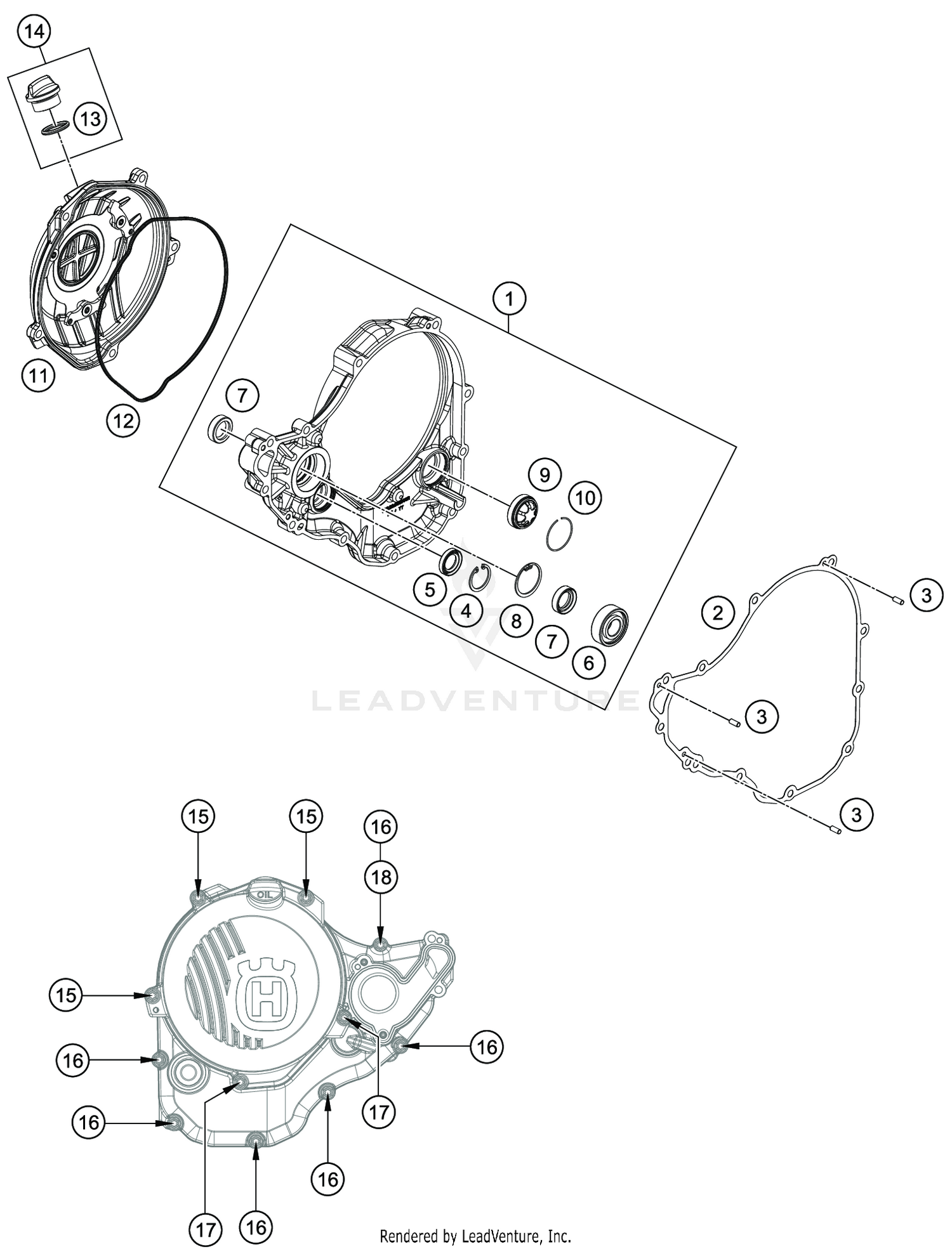 CLUTCH COVER
