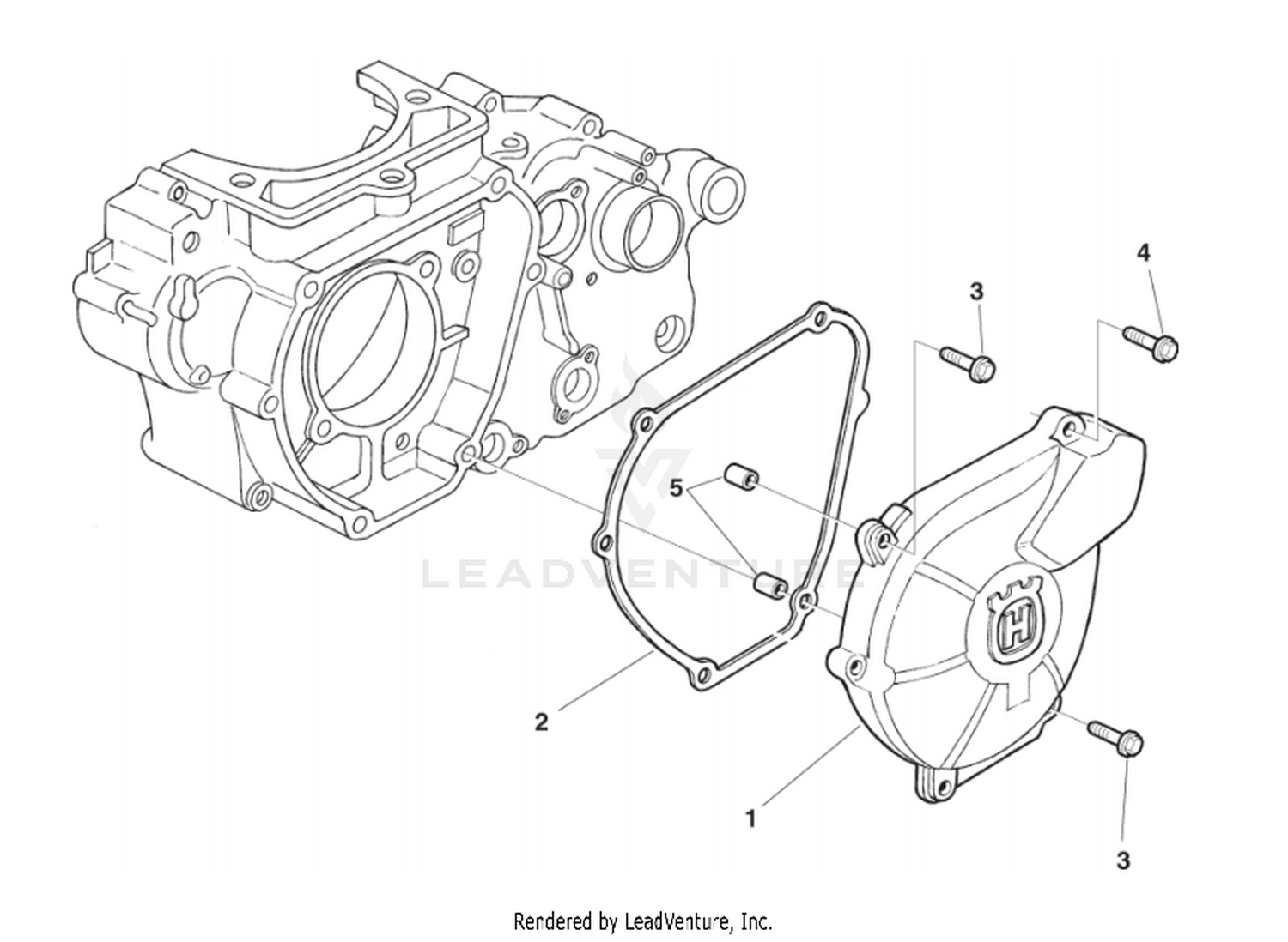 L.H. Half Crankcase Covers