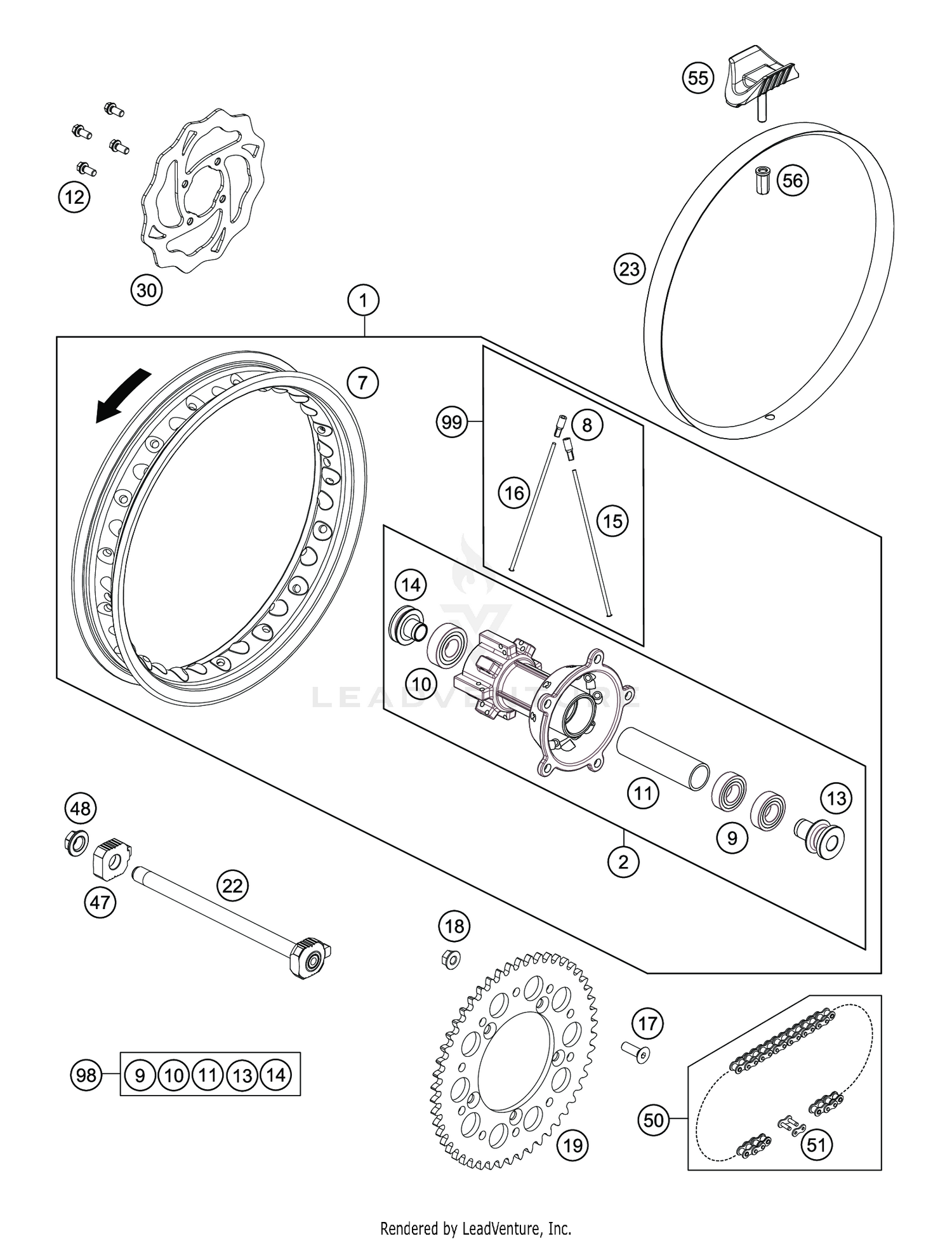 REAR WHEEL