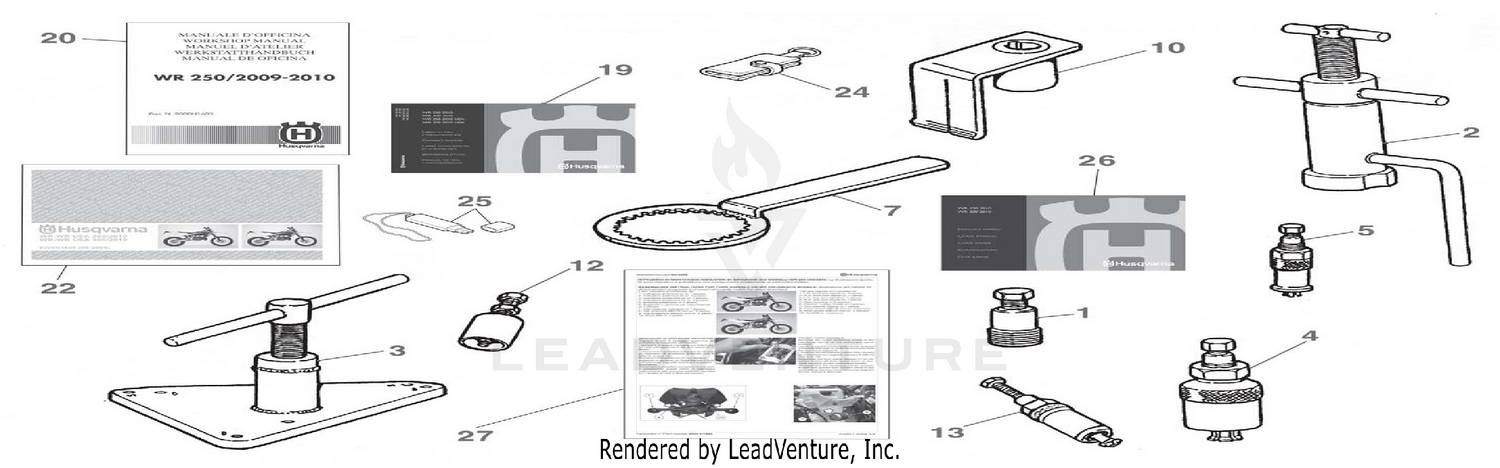 Service Tools, Manuals And Catalogs