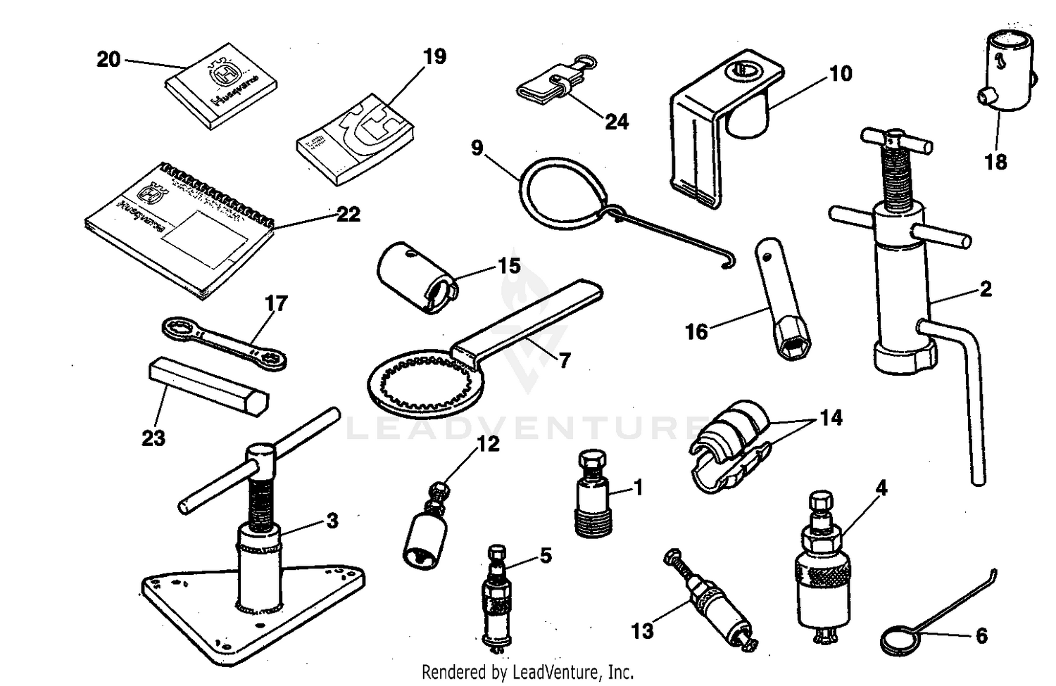 Service Tools, Manuals And Catalogs