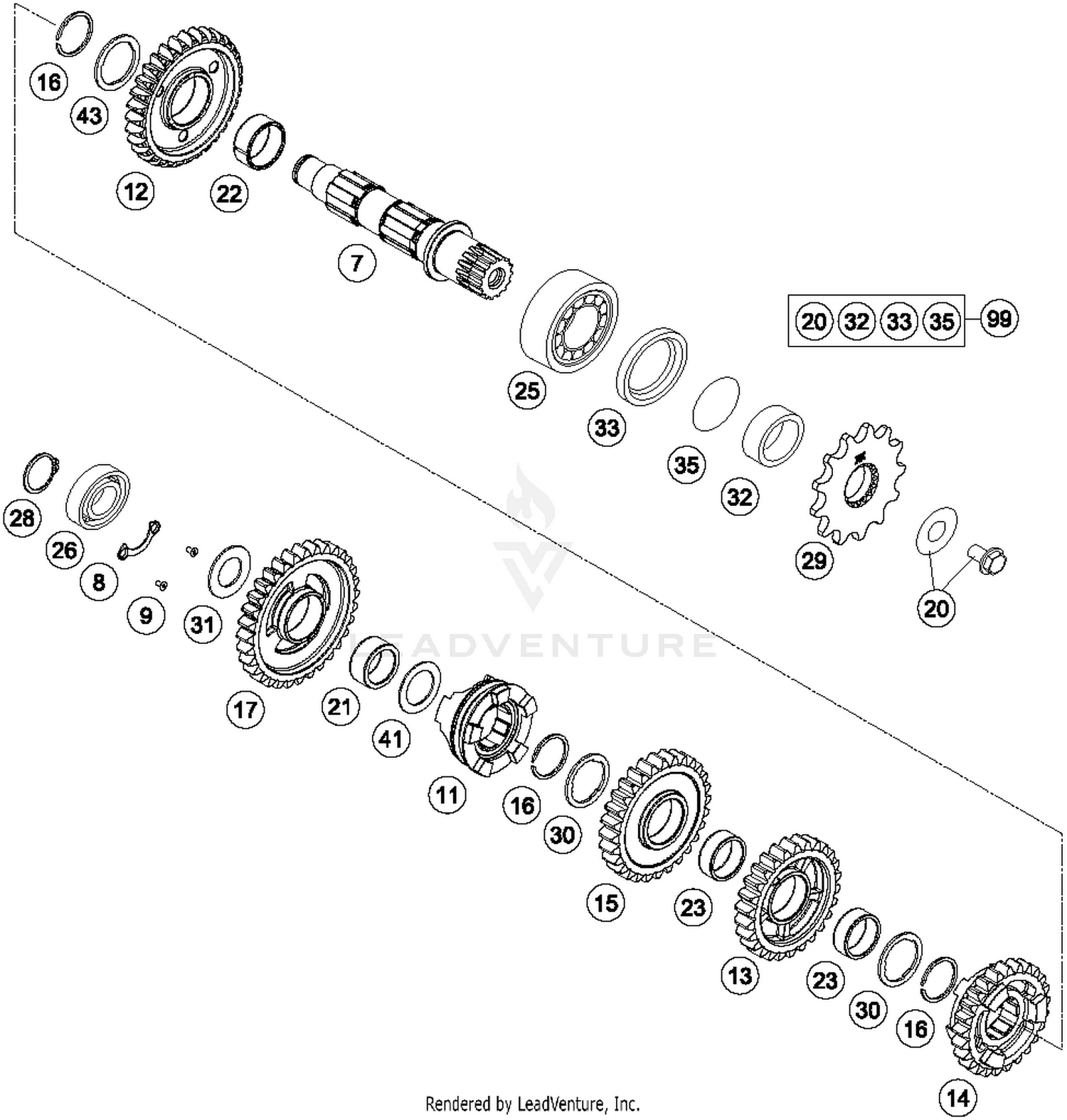 Transmission II - Countershaft