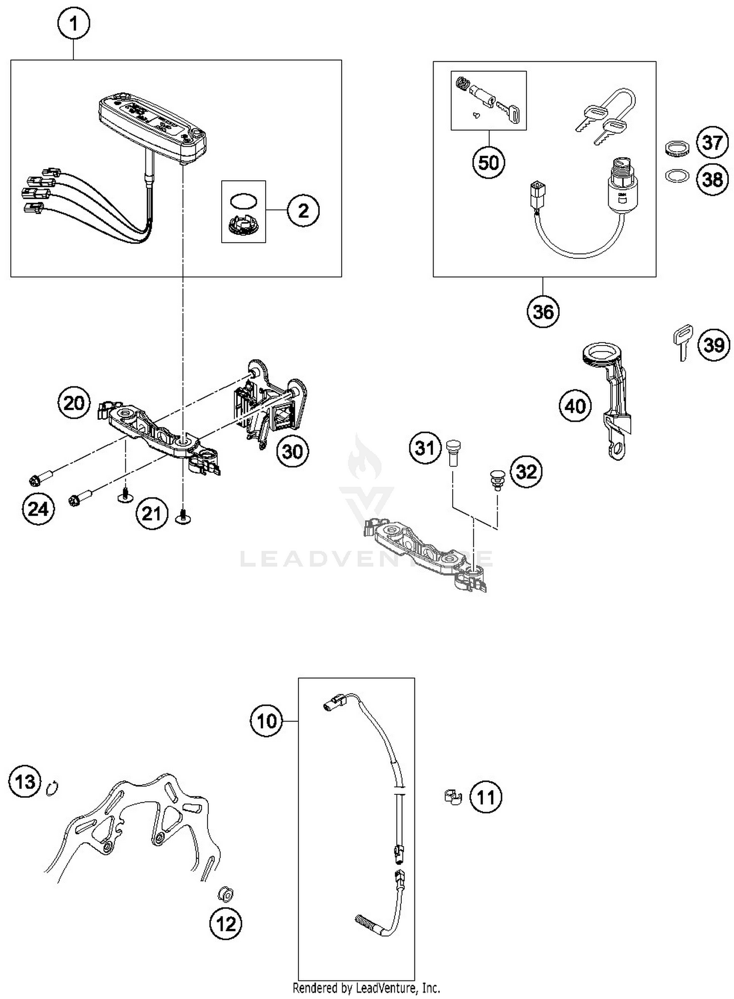 INSTRUMENTS / LOCK SYSTEM