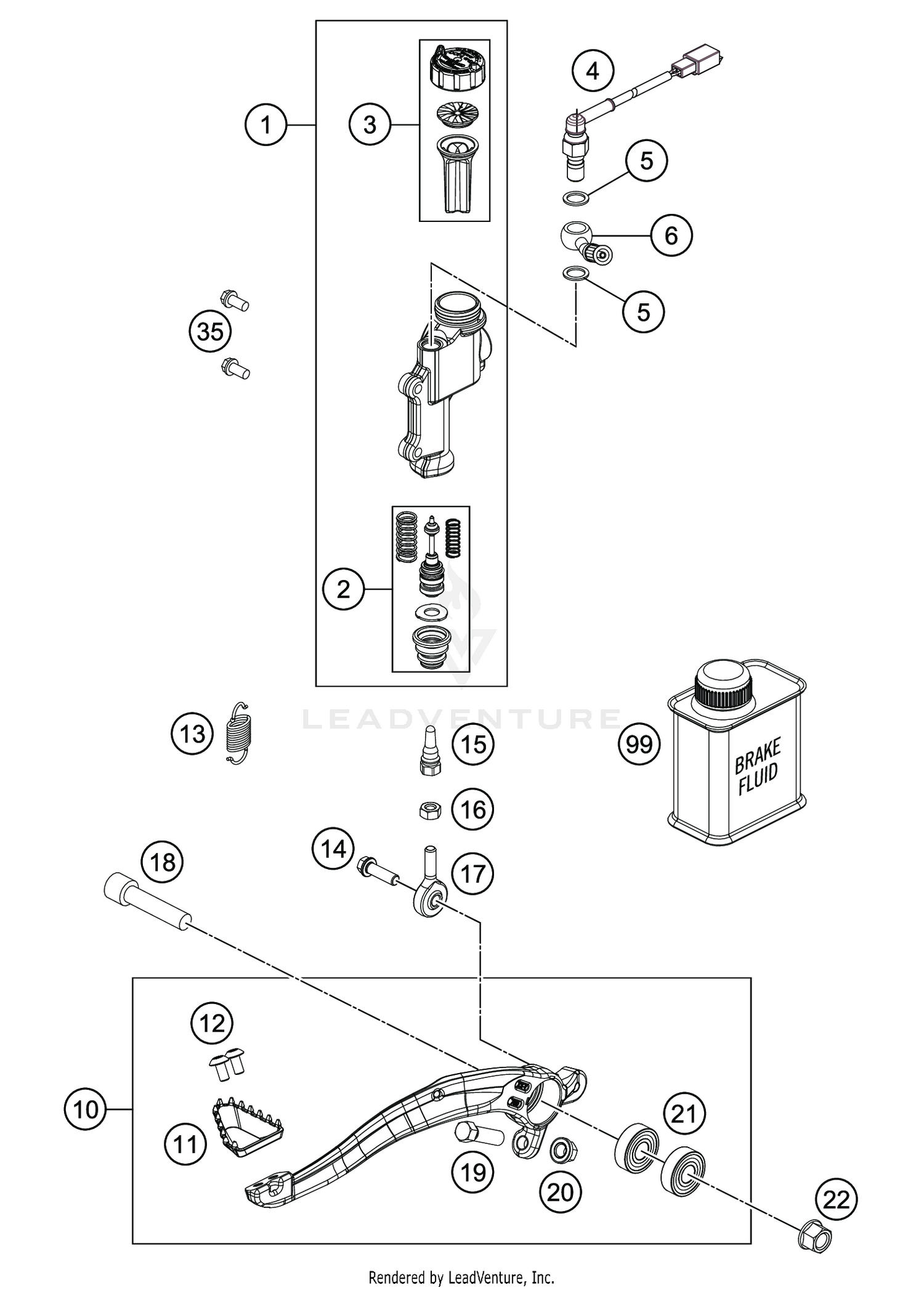 REAR BRAKE CONTROL