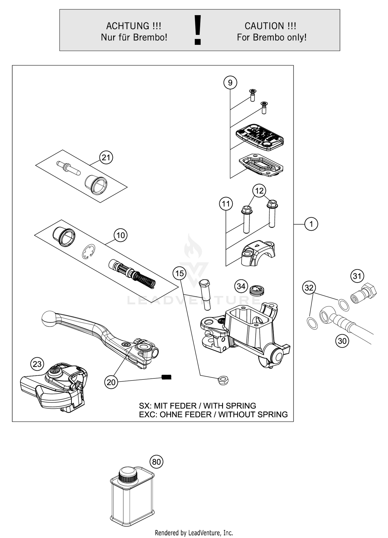 FRONT BRAKE CONTROL