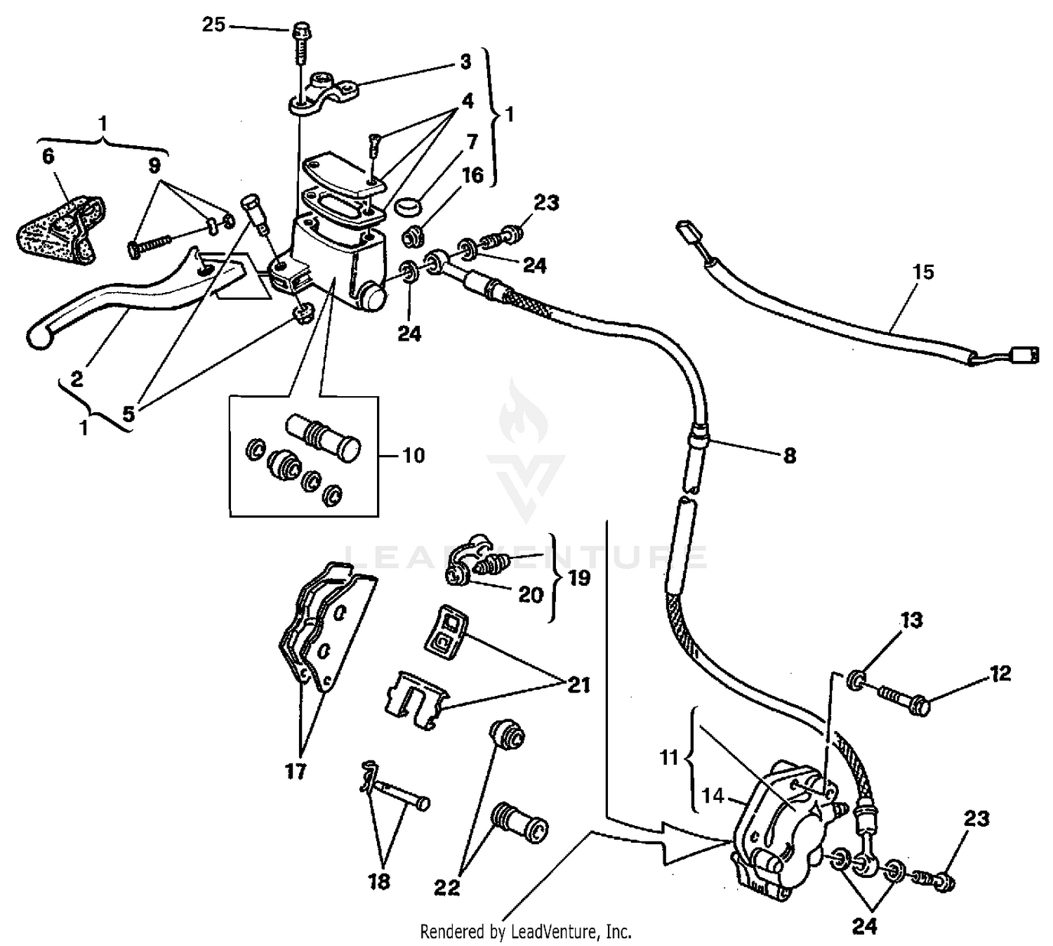 Front Hydraulic Brake