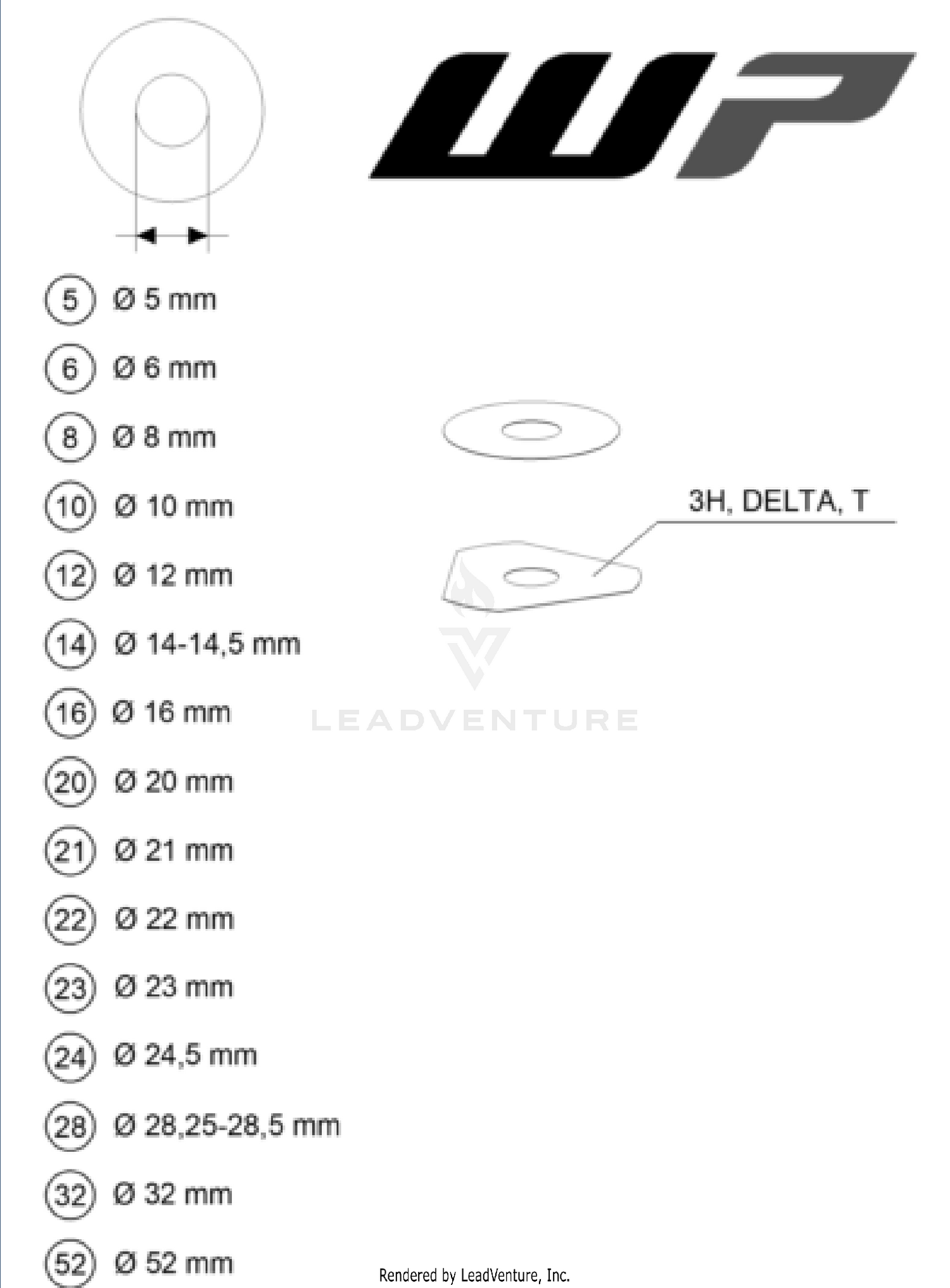 WP SHIMS FOR SETTING