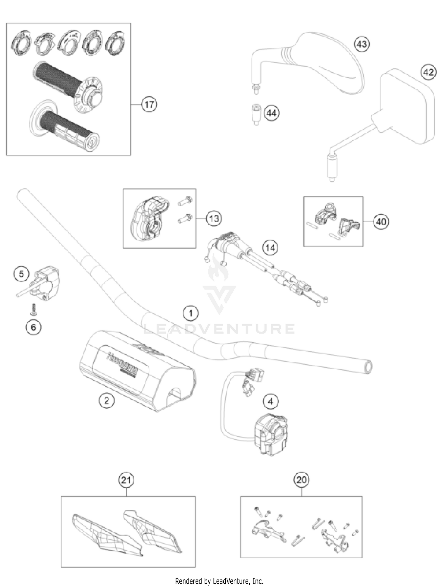 HANDLEBAR, CONTROLS