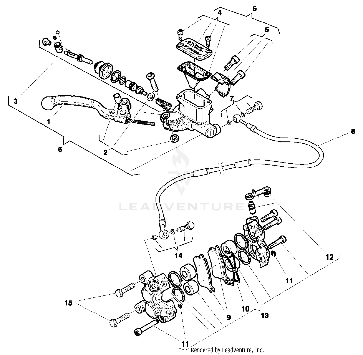 Front Hydraulic Brake