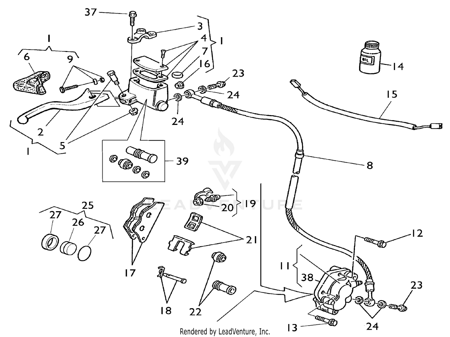 Front Hydraulic Brake