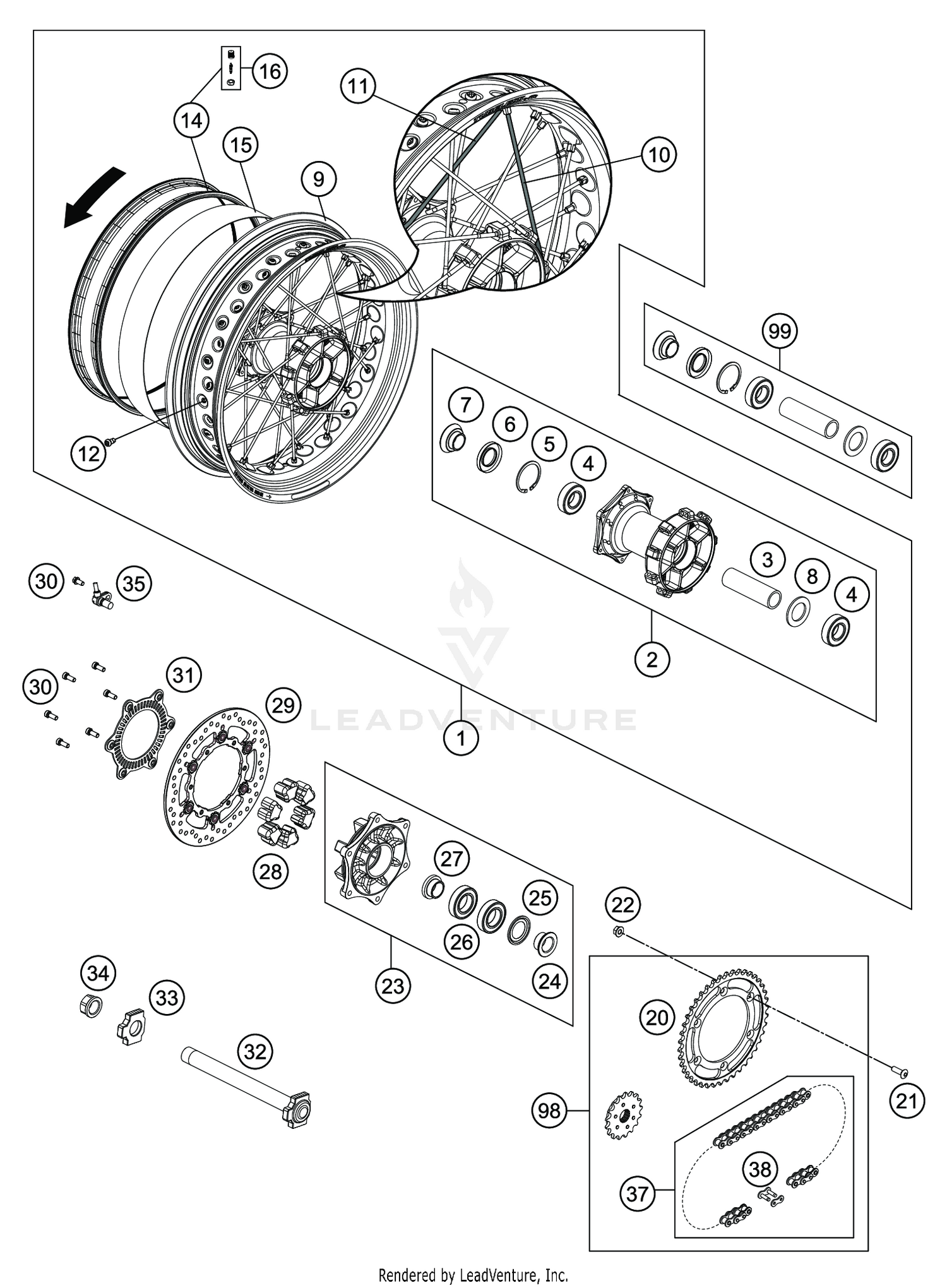 REAR WHEEL