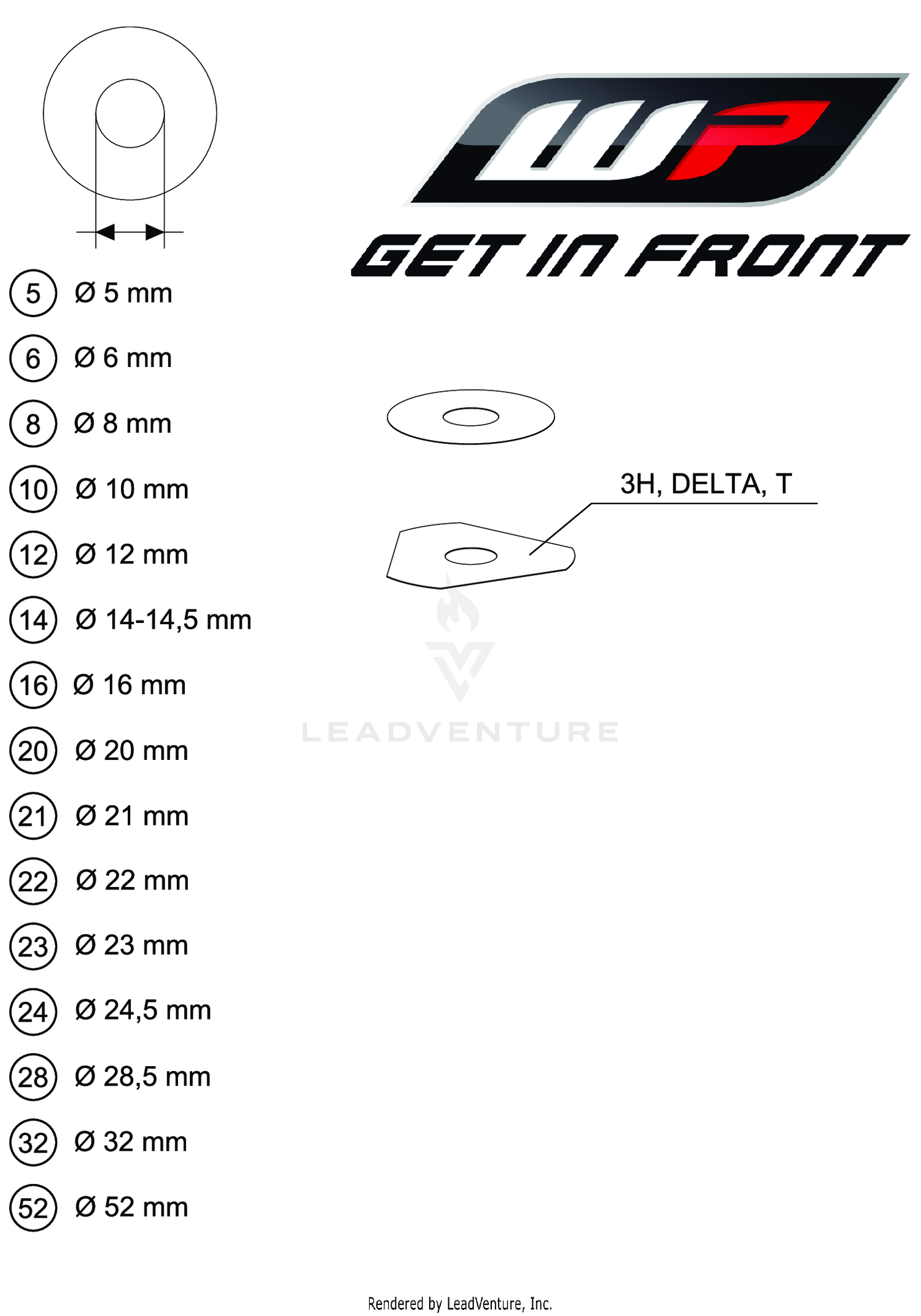 WP SHIMS FOR SETTING