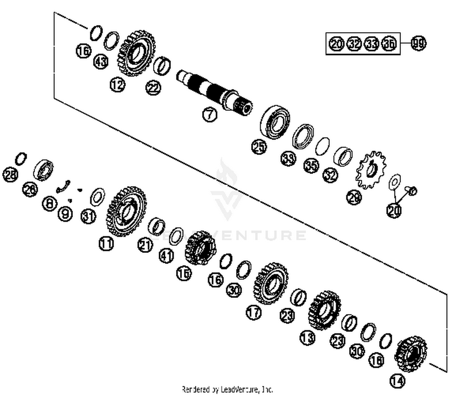 Transmission II - Countershaft
