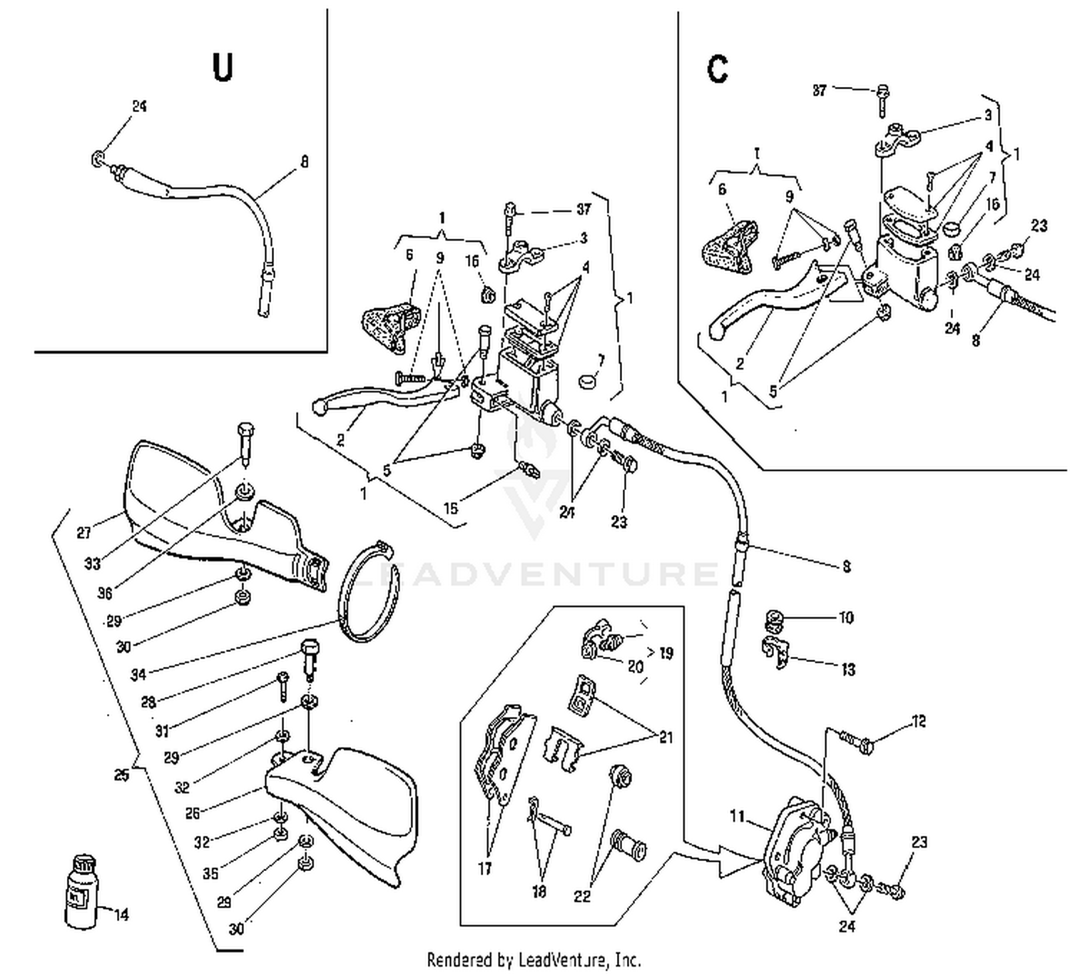 Fronthydraulic Brake