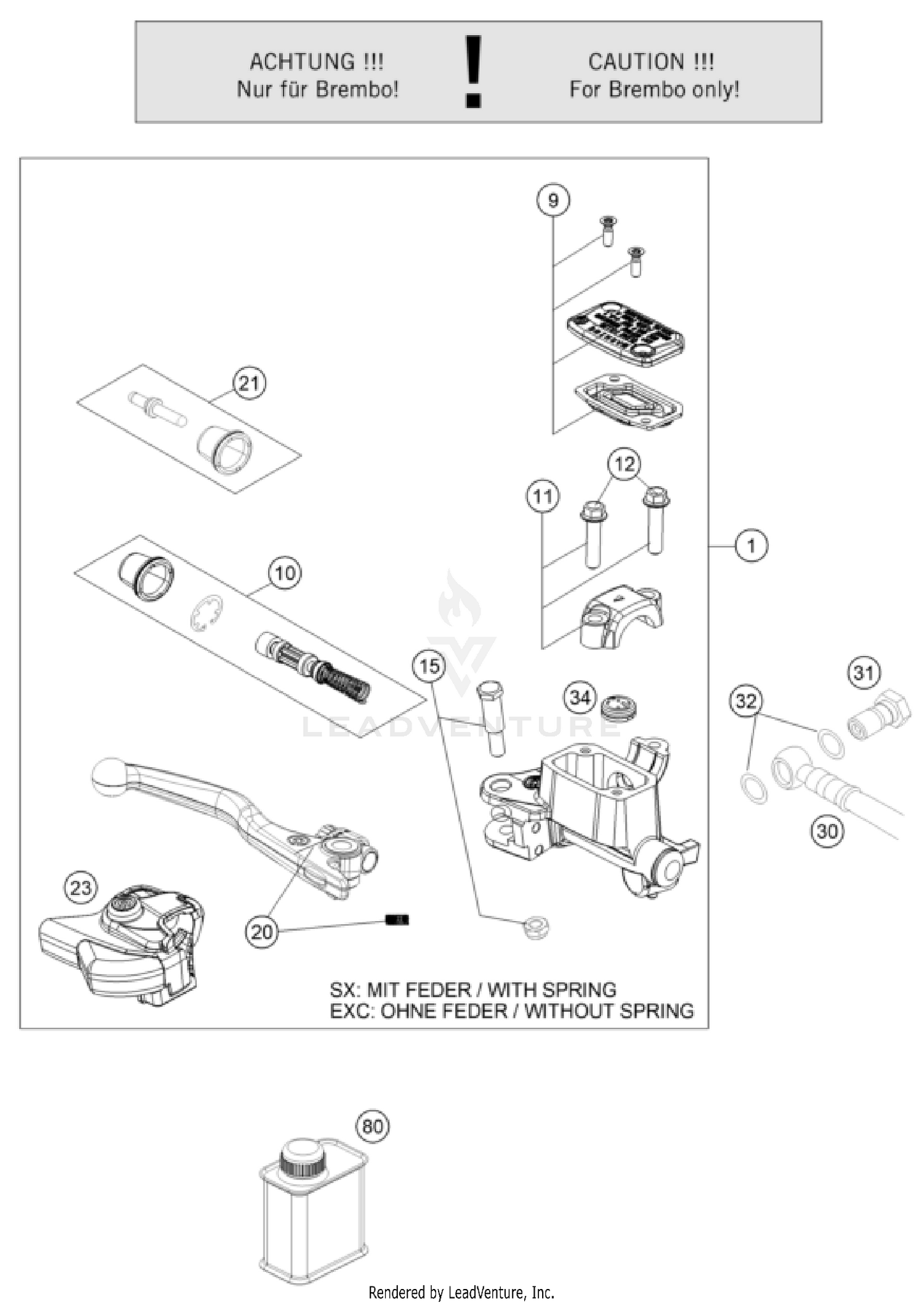 FRONT BRAKE CONTROL