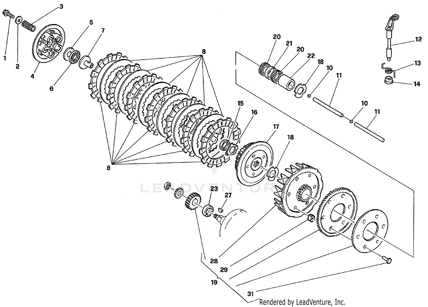 Clutch, Primary Drive