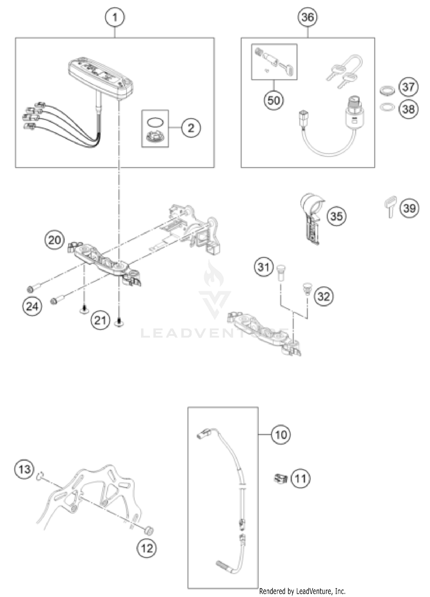 INSTRUMENTS / LOCK SYSTEM