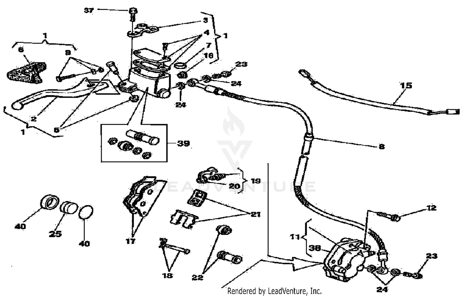 Front Hydraulic Brake