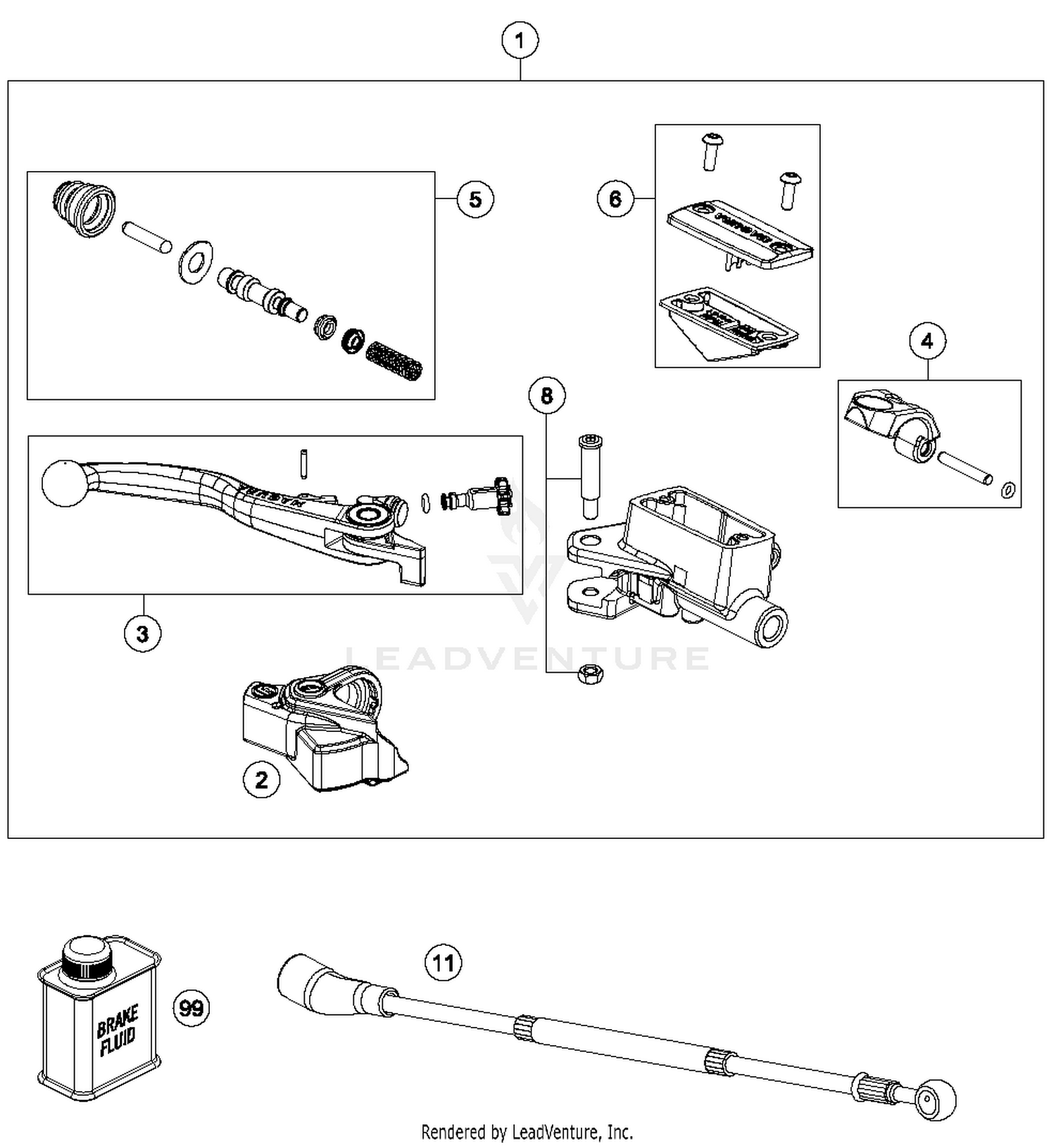 Hand Brake Cylinder