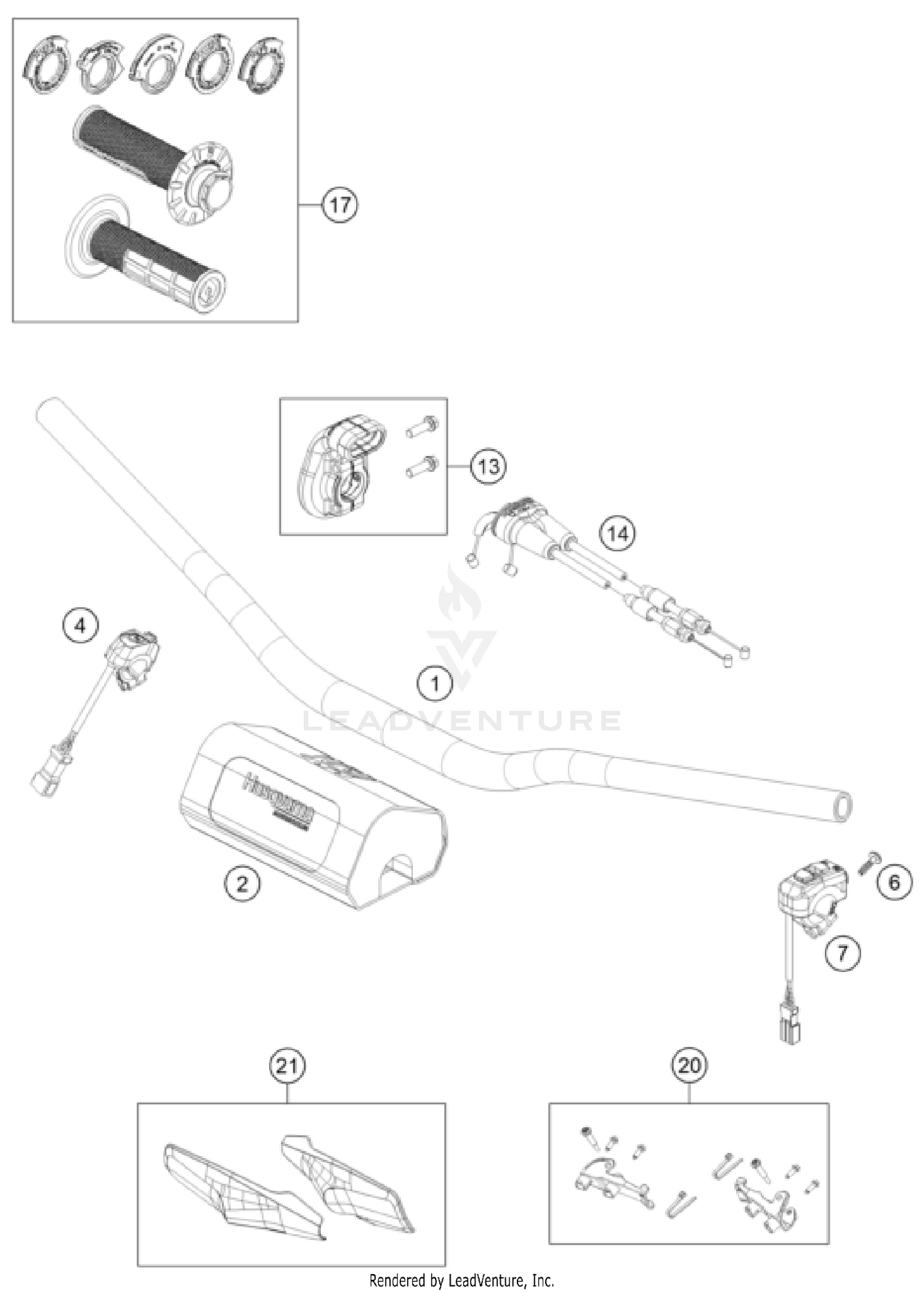 HANDLEBAR, CONTROLS