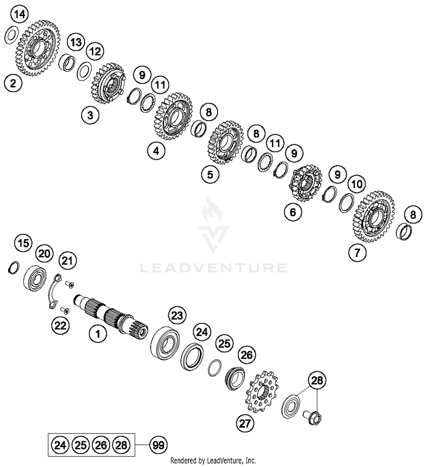 Transmission II - Countershaft