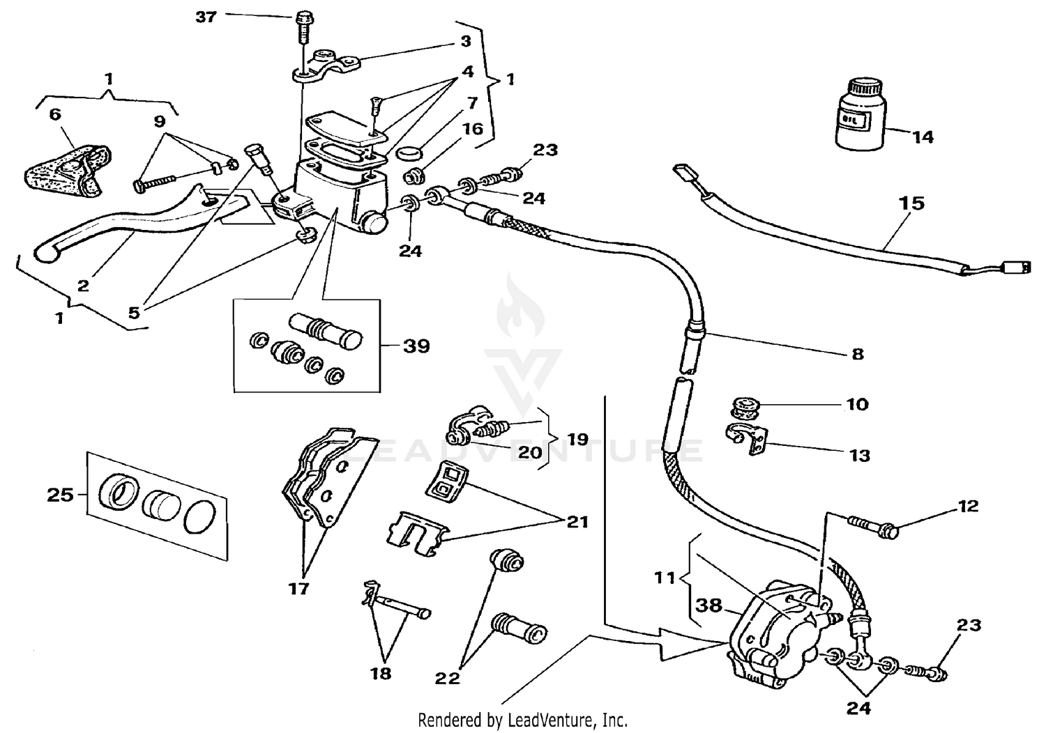 Front Hydraulic Brake