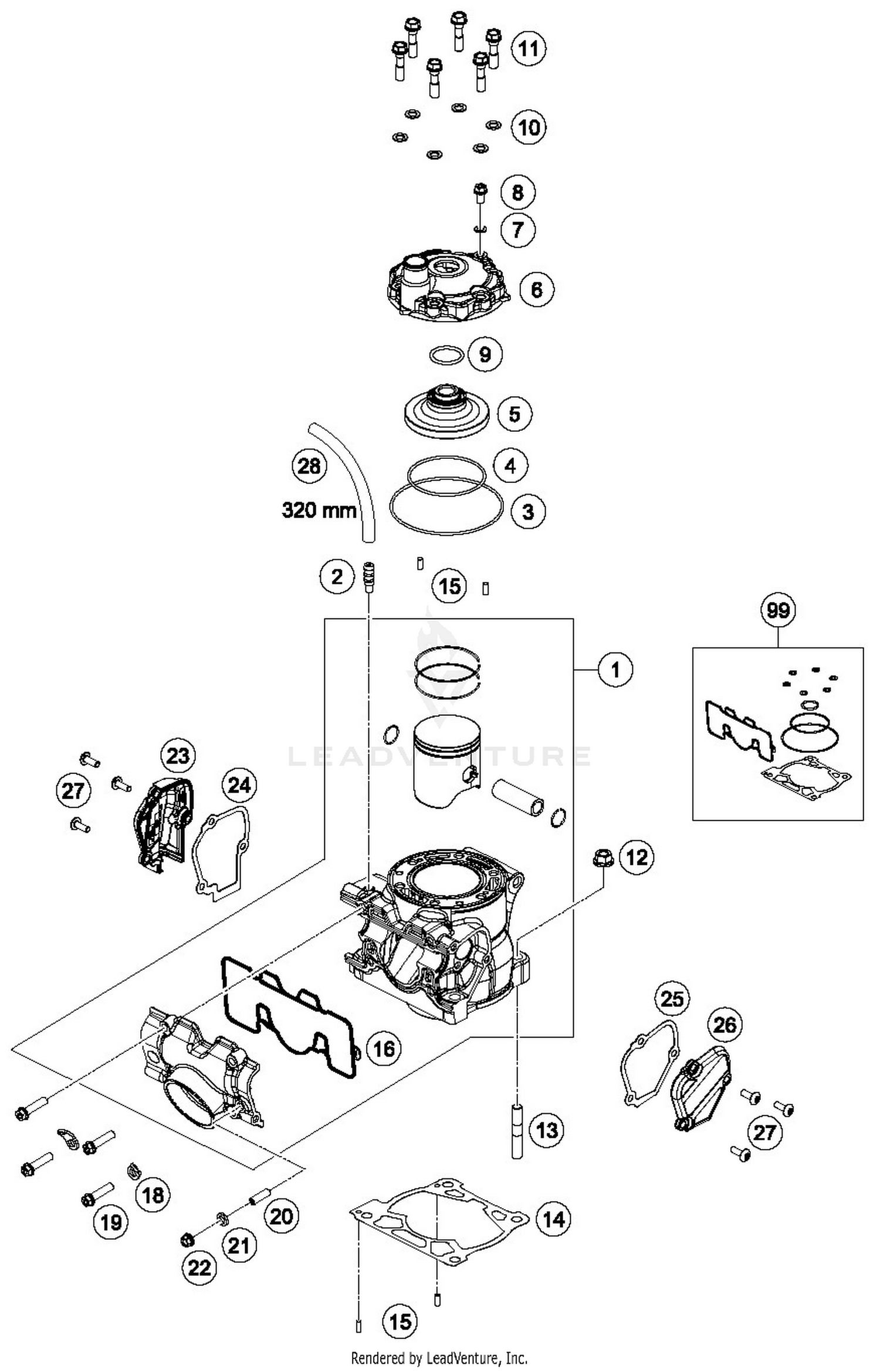 CYLINDER, CYLINDER HEAD