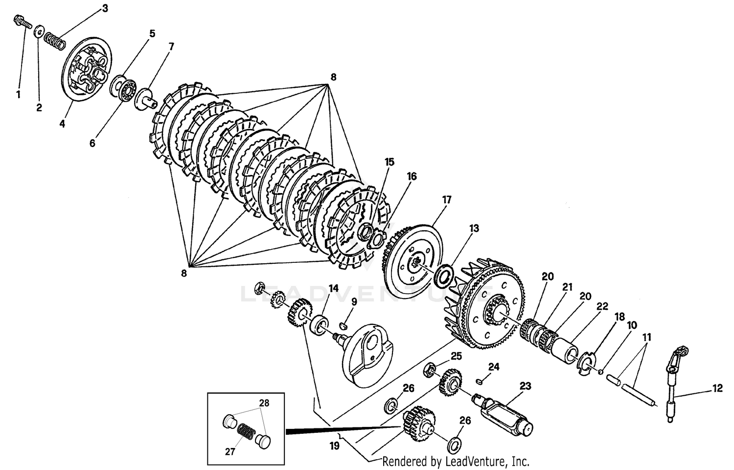 Clutch, Primary Drive