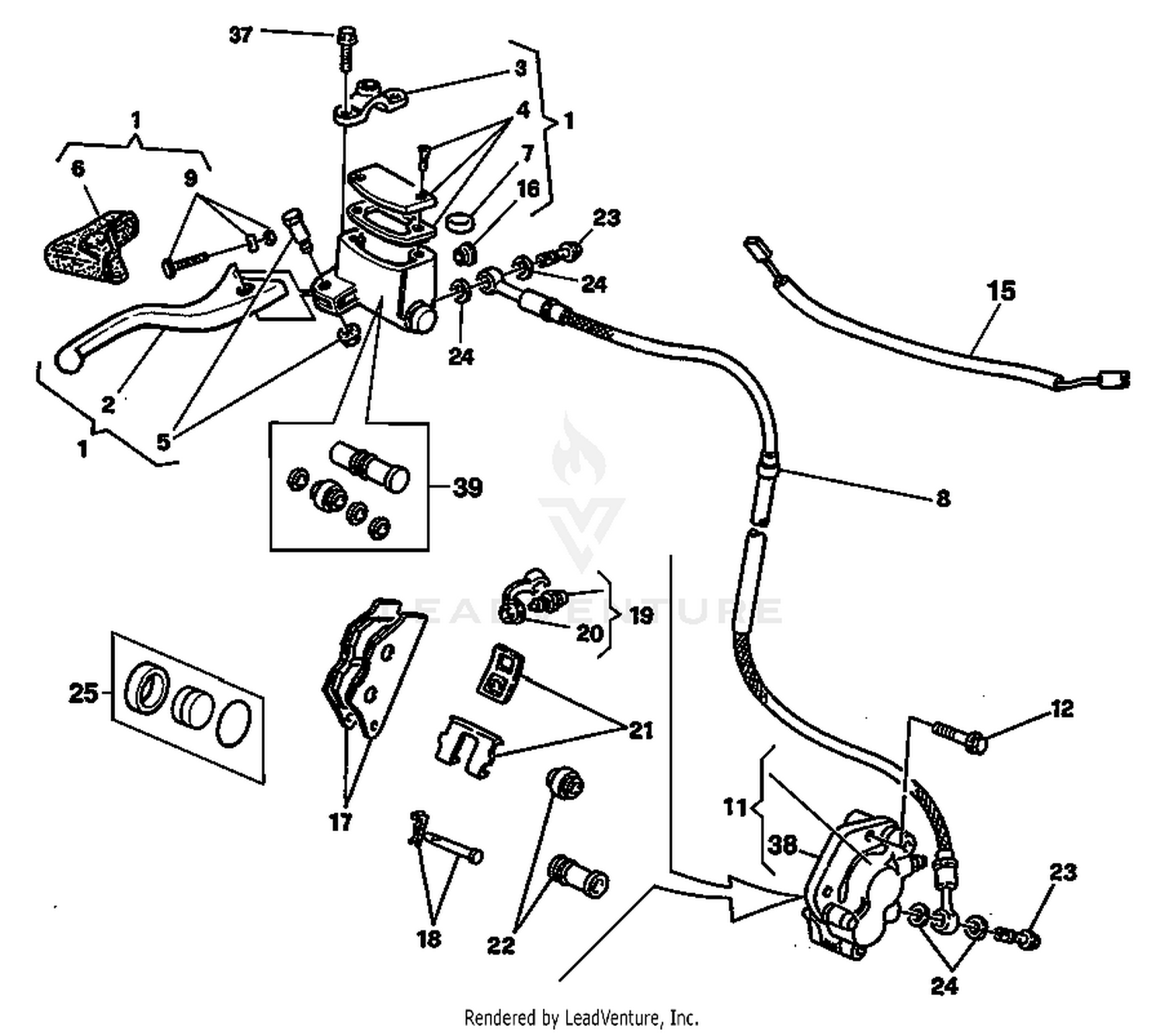 Front Hydraulic Brake