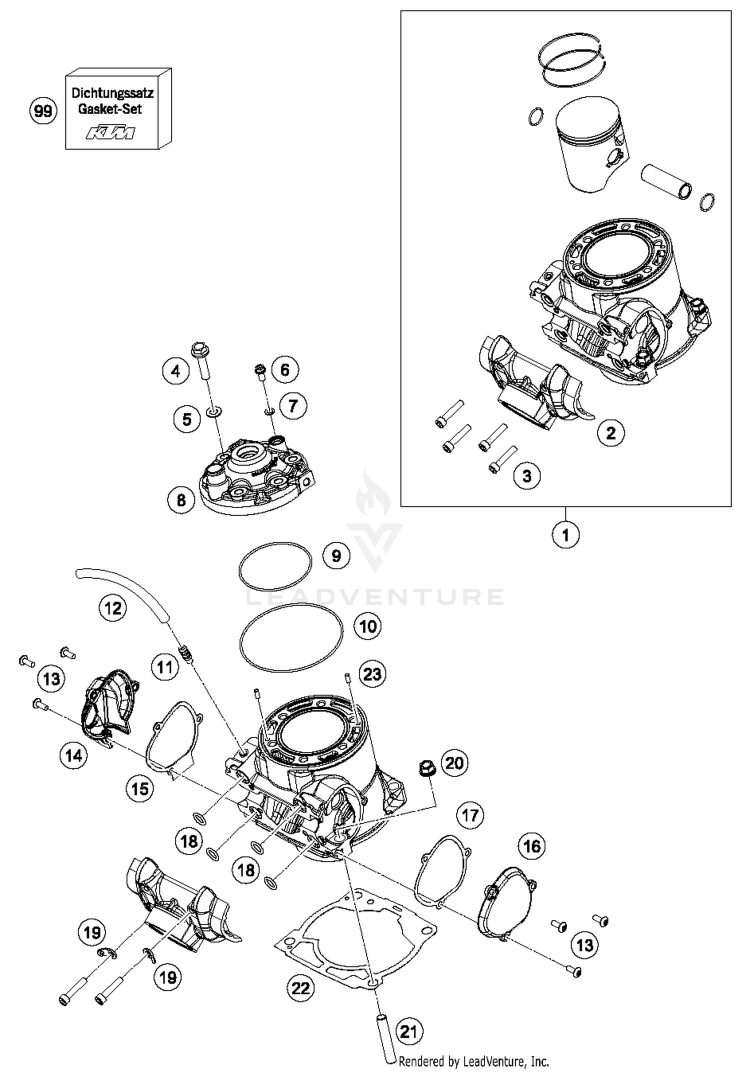 Cylinder, Cylinder Head