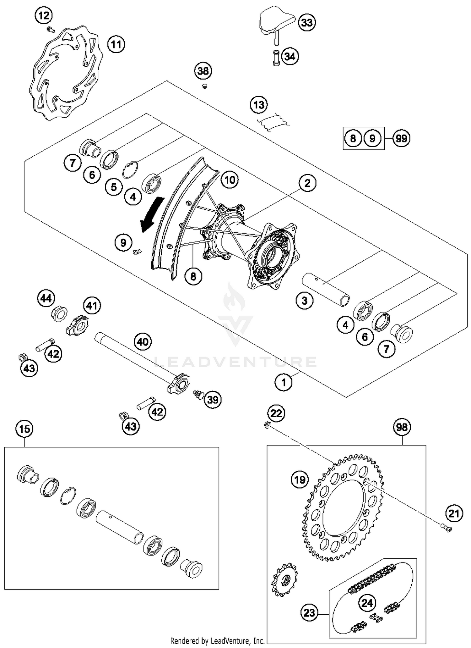 Rear Wheel
