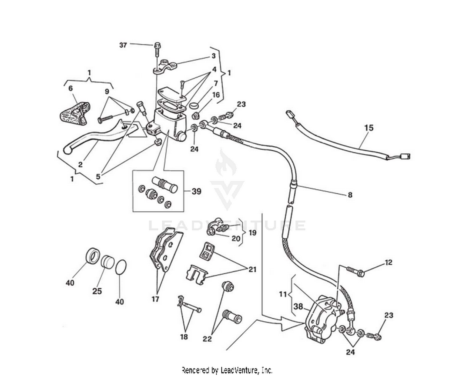 Front Hydraulic Brake