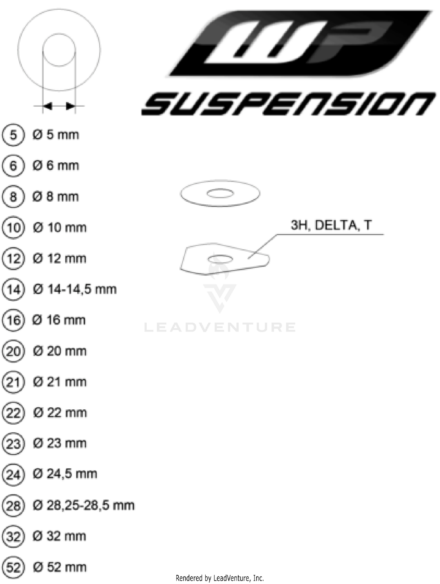 WP SHIMS FOR SETTING