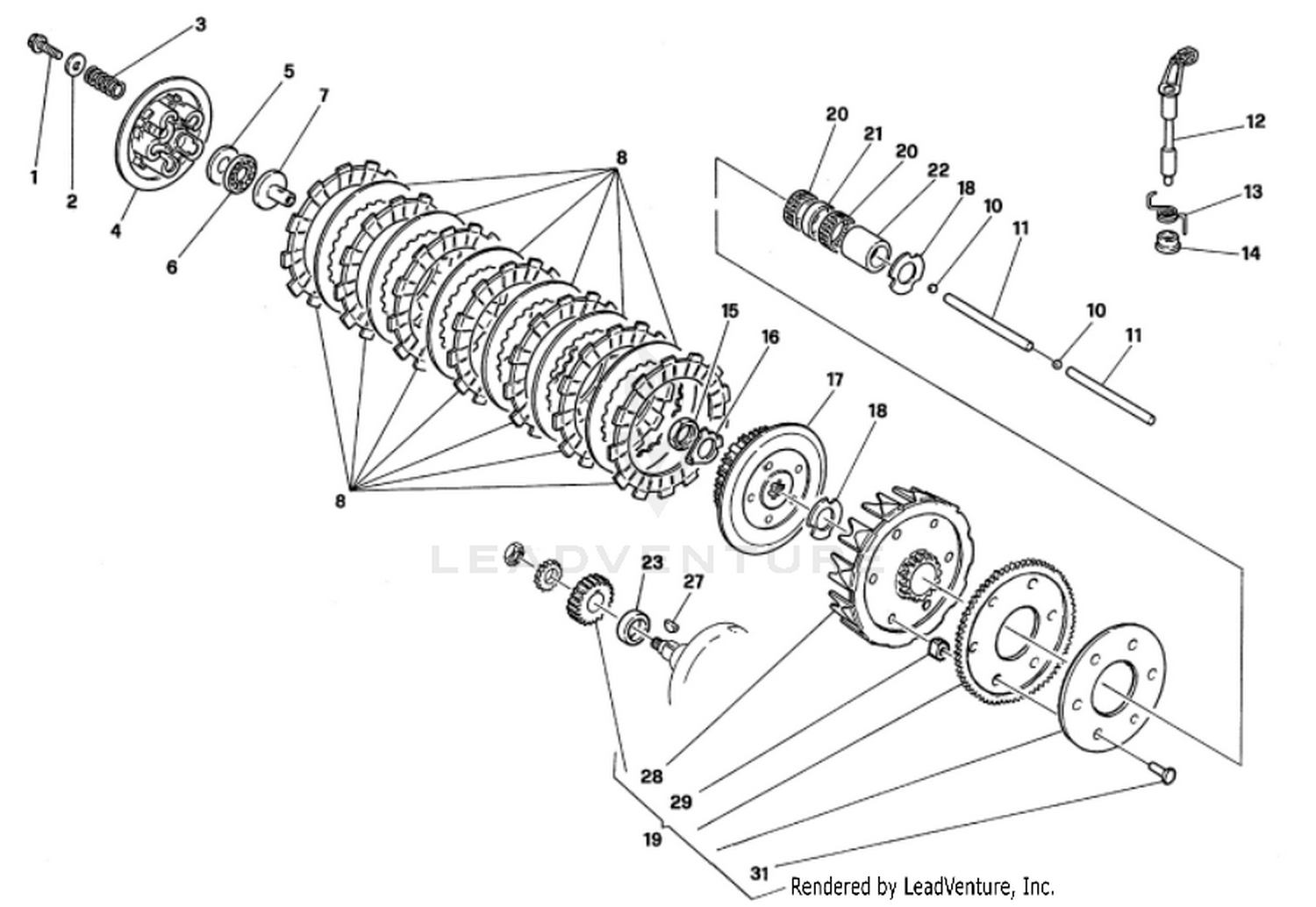 Clutch, Primary Drive