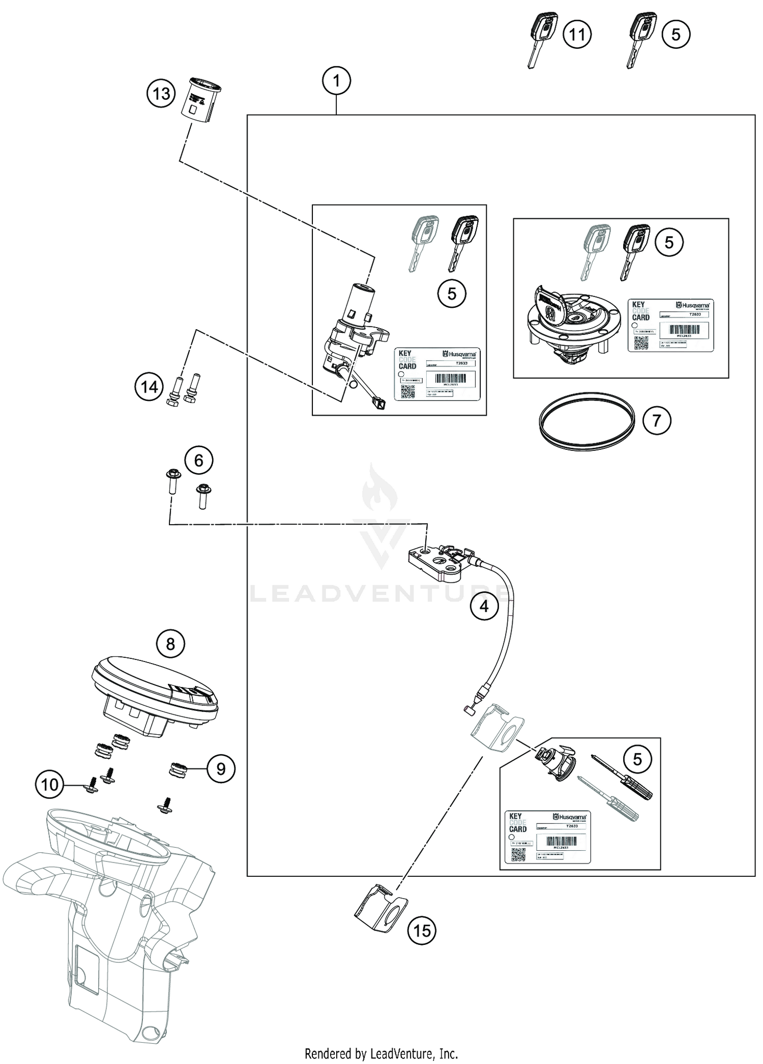 INSTRUMENTS / LOCK SYSTEM