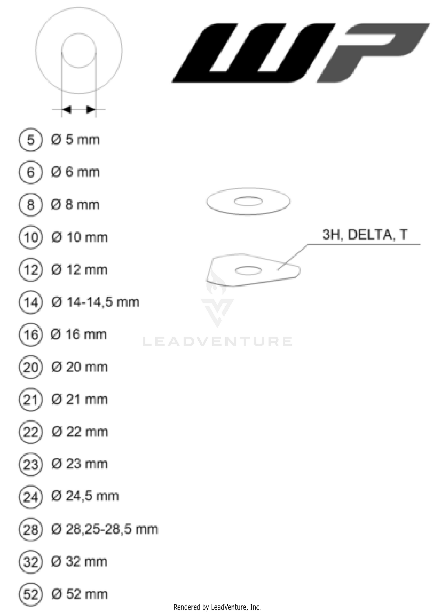 WP SHIMS FOR SETTING