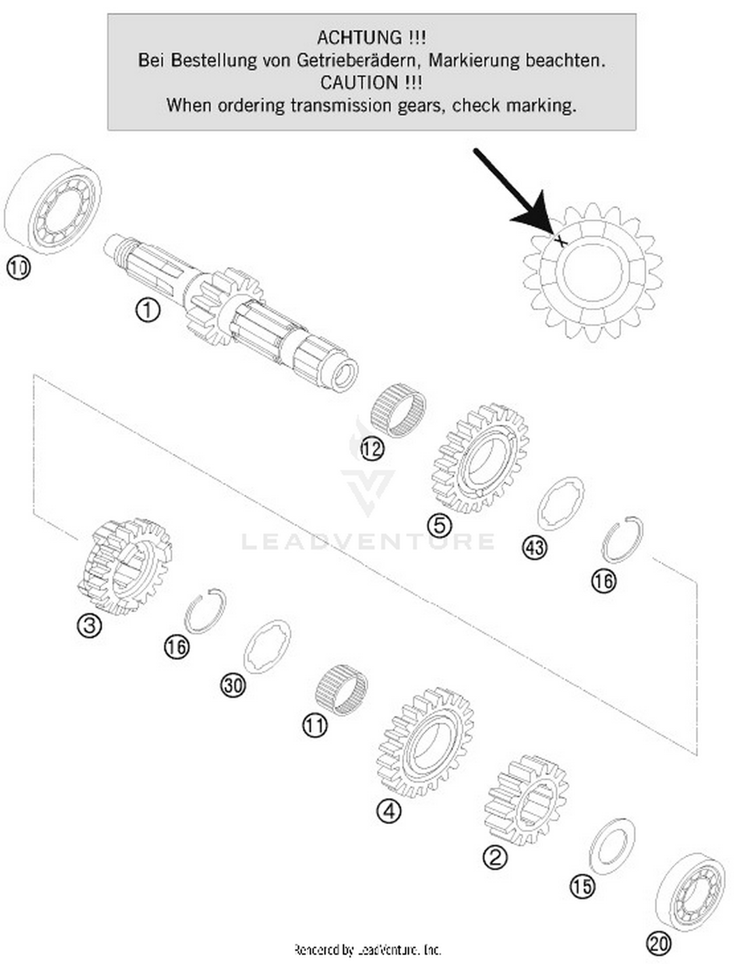 Transmission I - Main Shaft