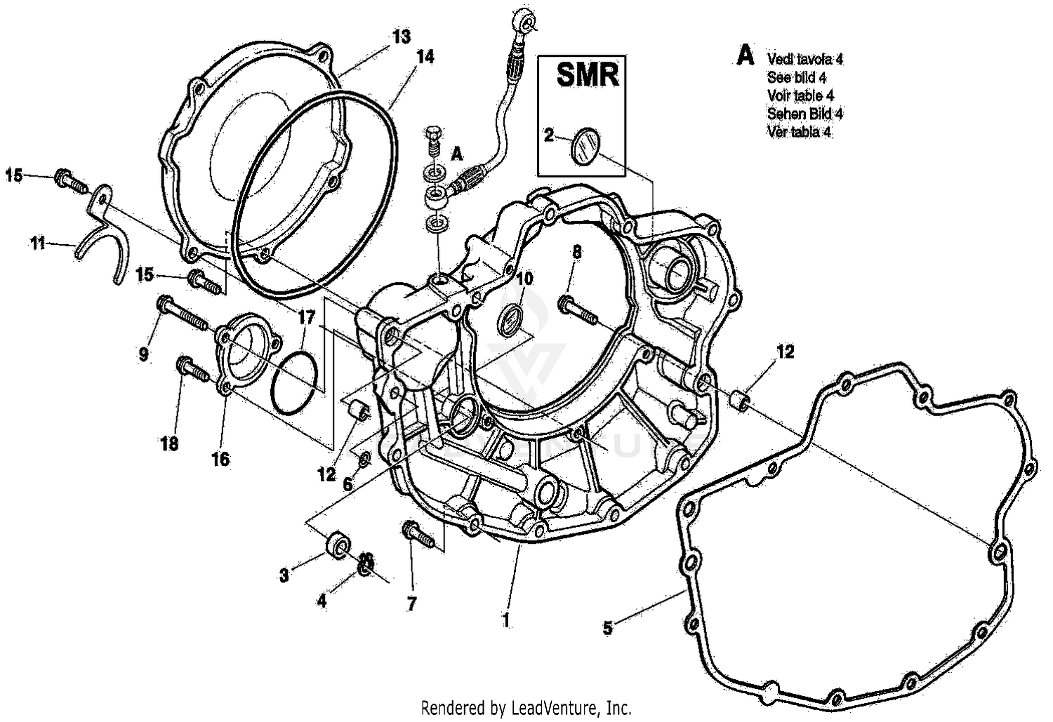 R.H. Half Crankcase Covers