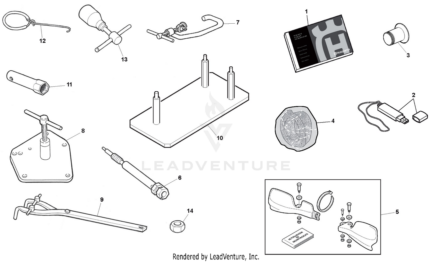 Service Tools, Manuals And Catalogs