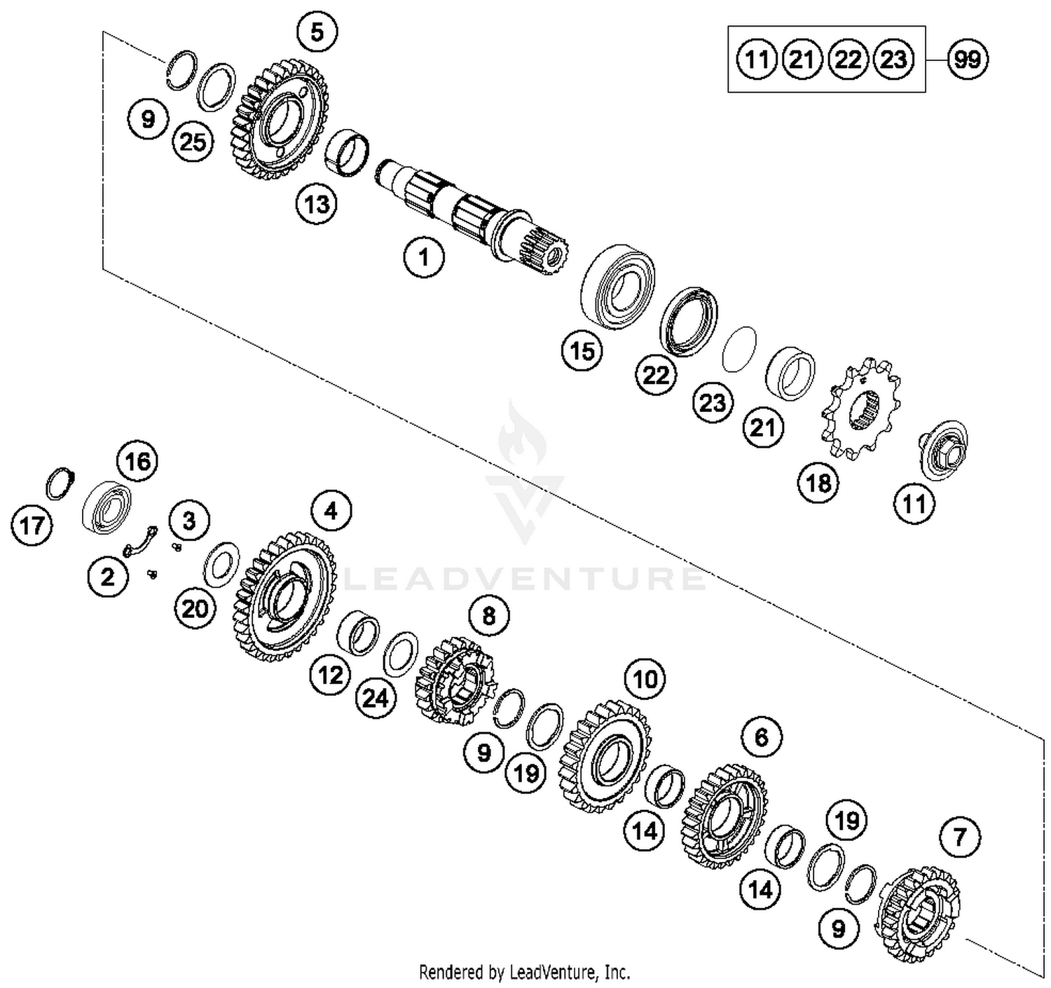 Transmission II - Countershaft