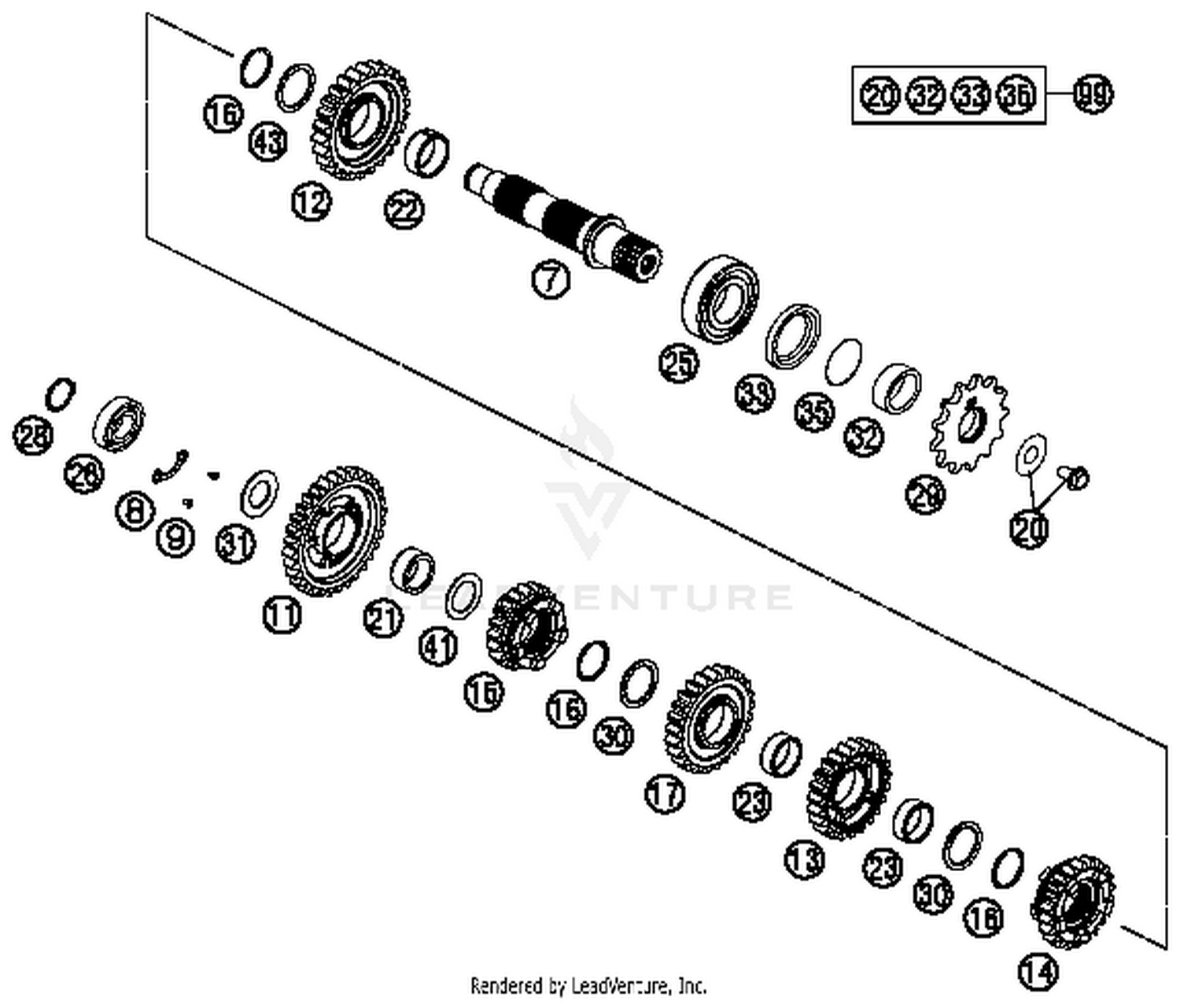 Transmission II - Countershaft