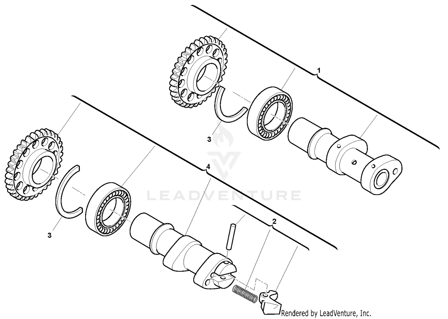 Intake-Exhaust Camshaft