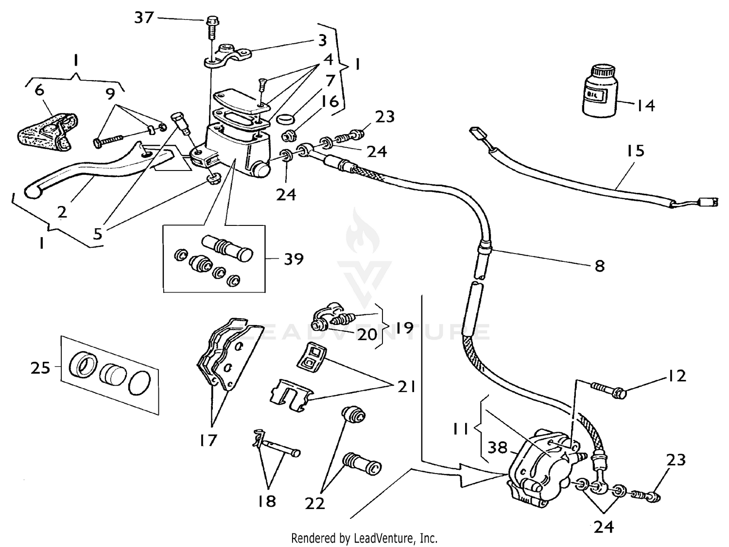 Front Hydraulic Brake