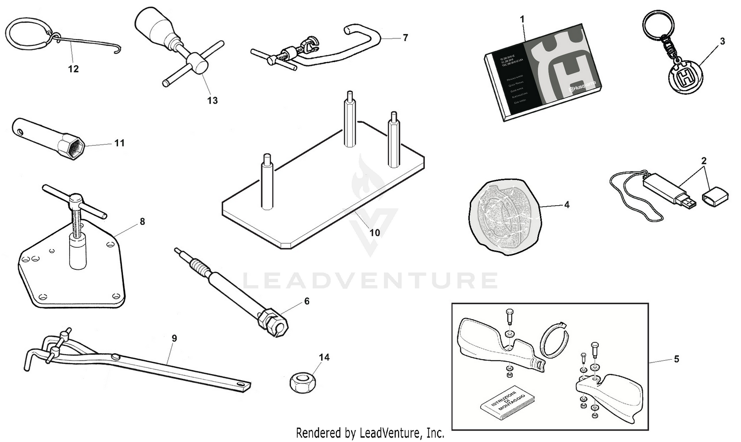 Service Tools, Manuals And Catalogs