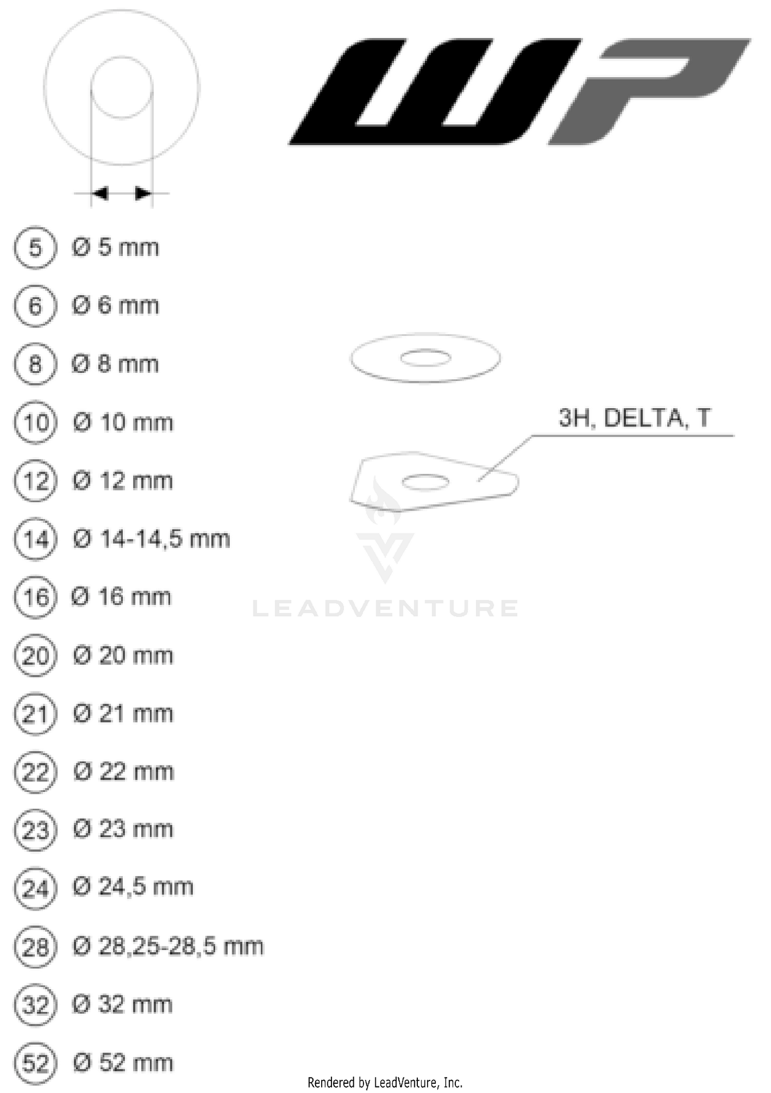 WP SHIMS FOR SETTING