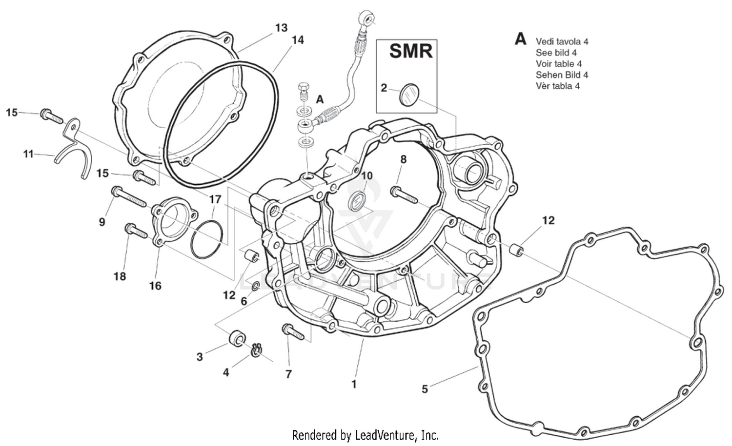 R.H. Half Crankcase Covers