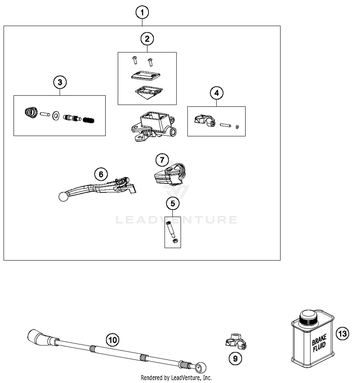 Hand Brake Cylinder