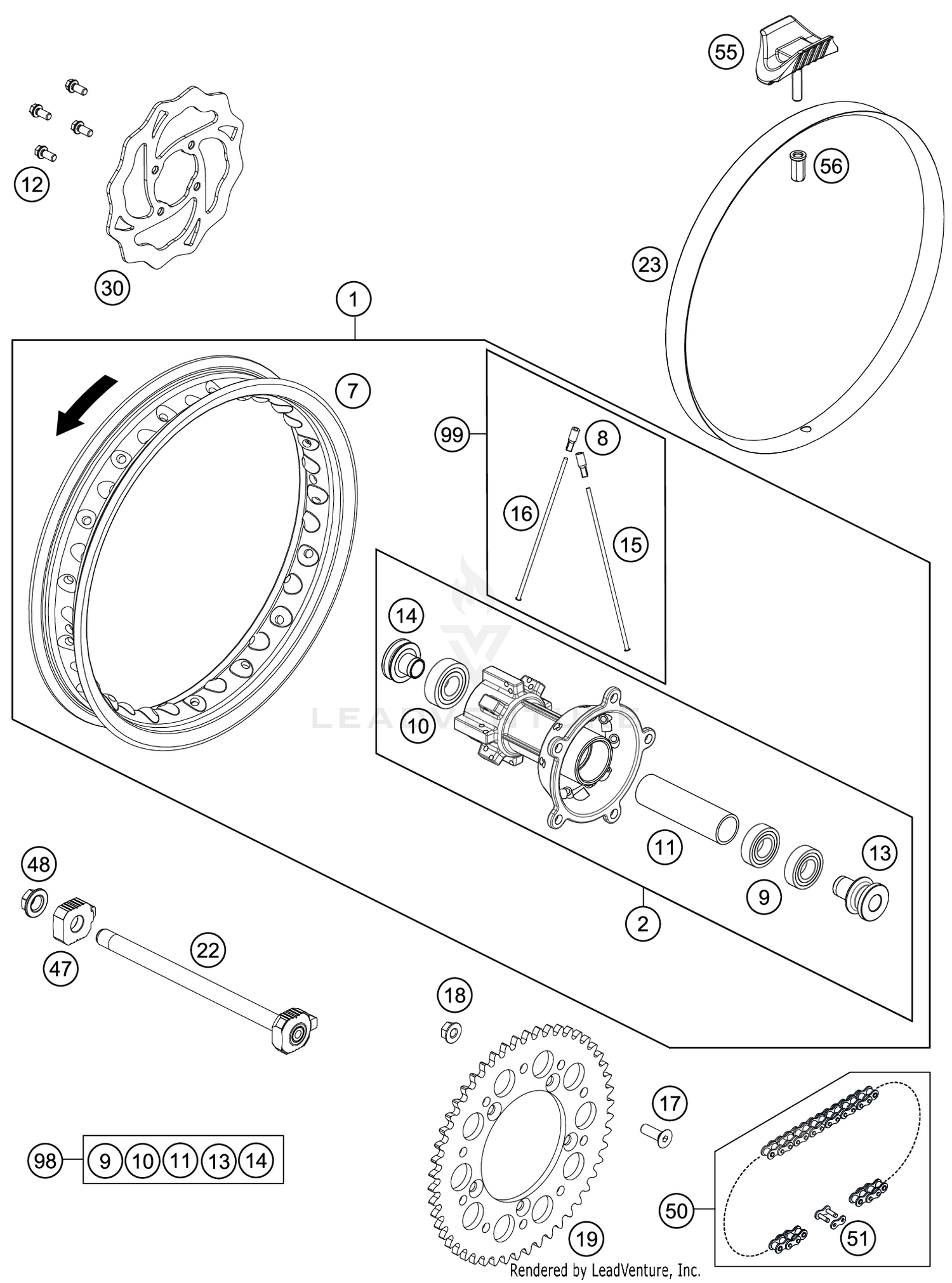 REAR WHEEL