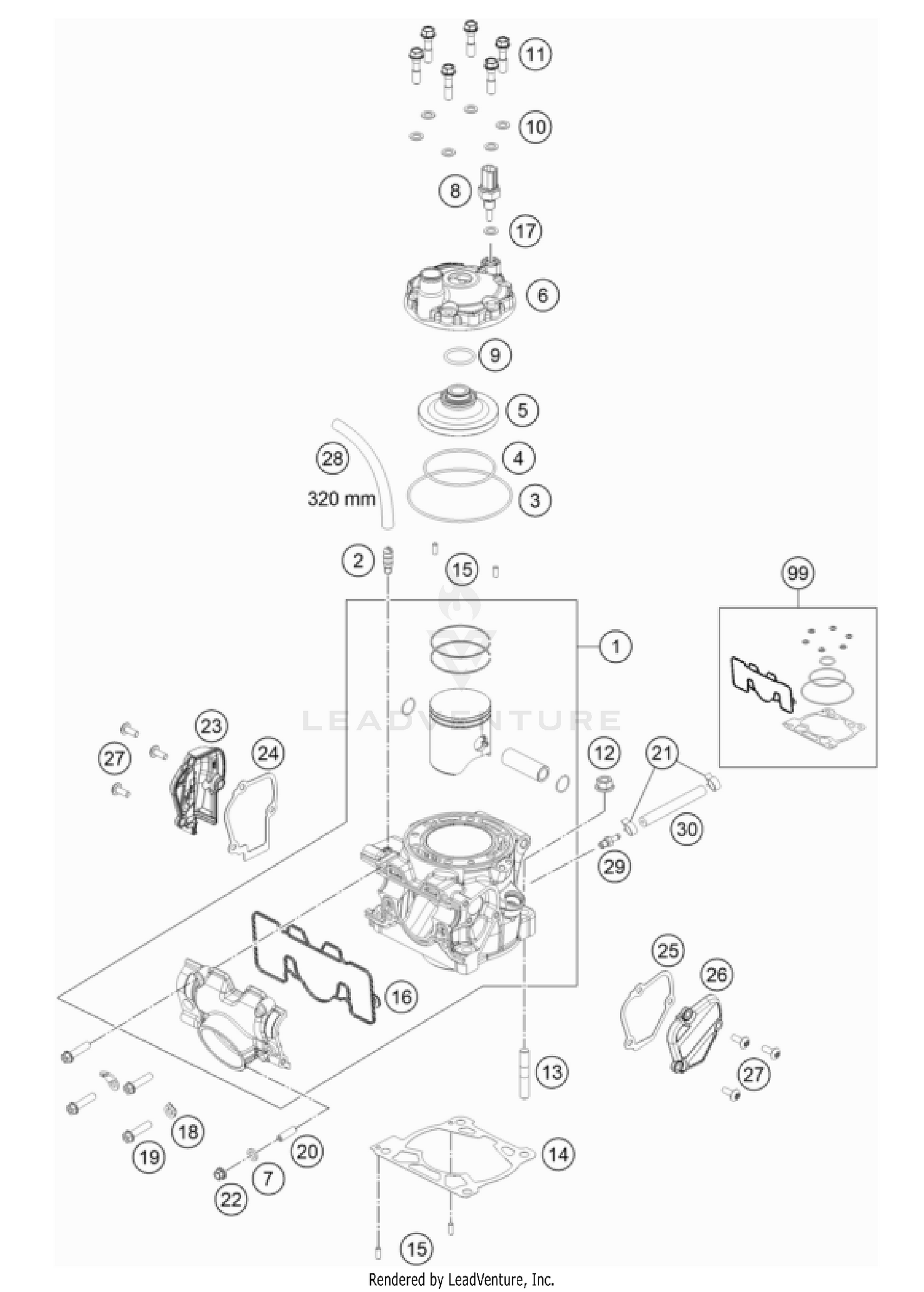 CYLINDER, CYLINDER HEAD